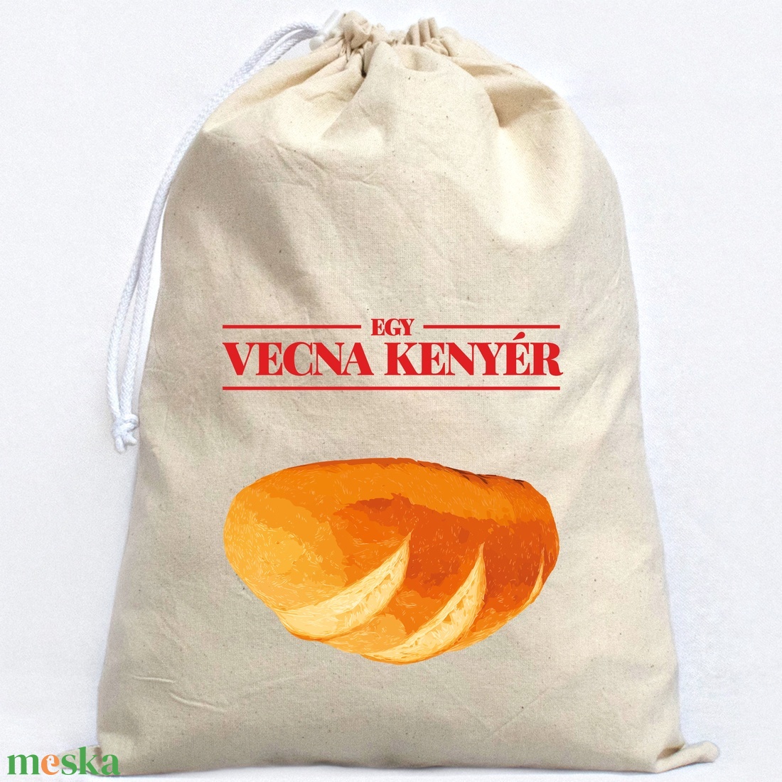 STRANGER THINGS - limitált kenyeres zsák kollekció - táska & tok - bevásárlás & shopper táska - kenyeres zsák - Meska.hu