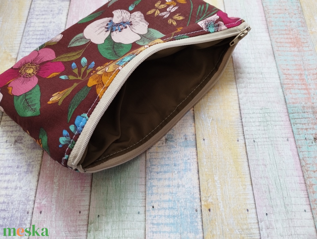 Virágos neszesszer - táska & tok - neszesszer - Meska.hu