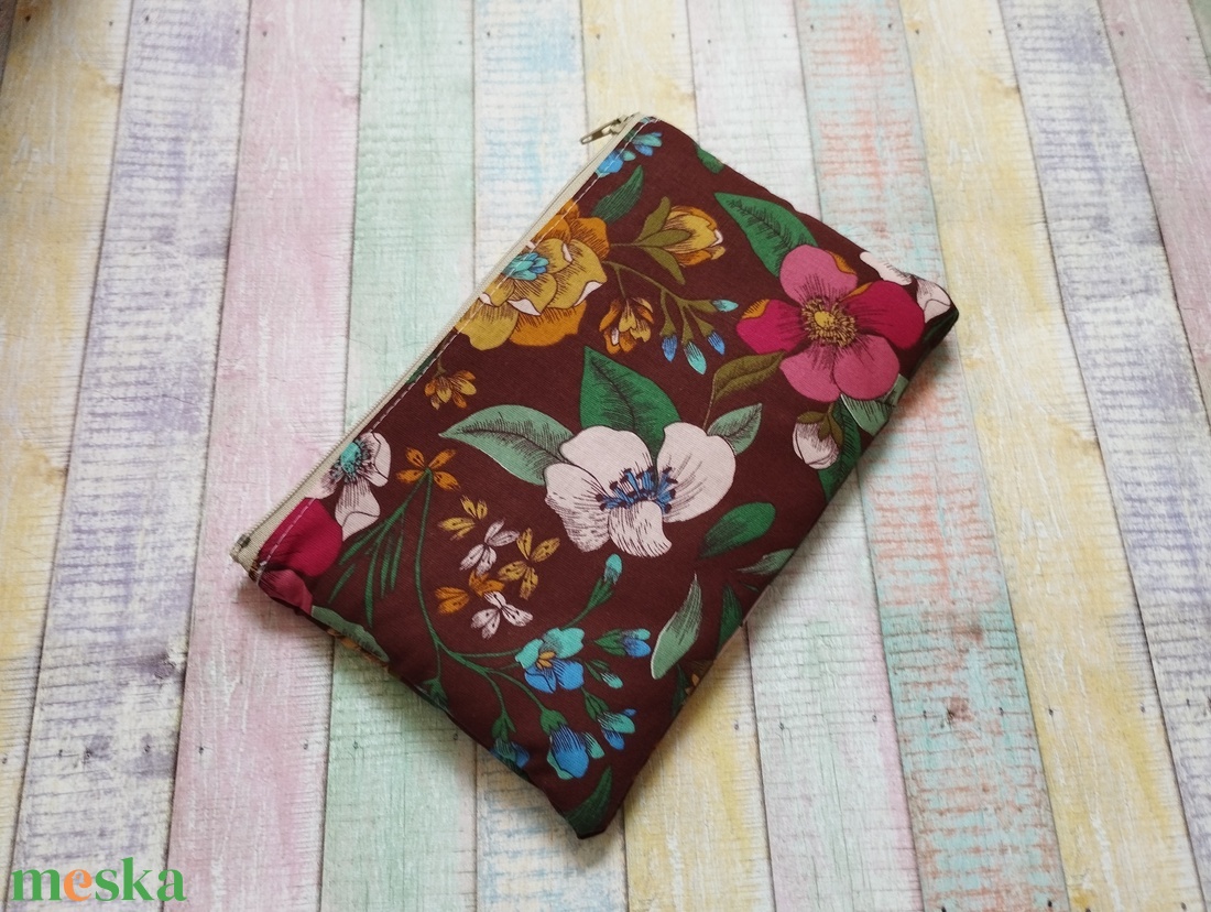 Virágos neszesszer - táska & tok - neszesszer - Meska.hu