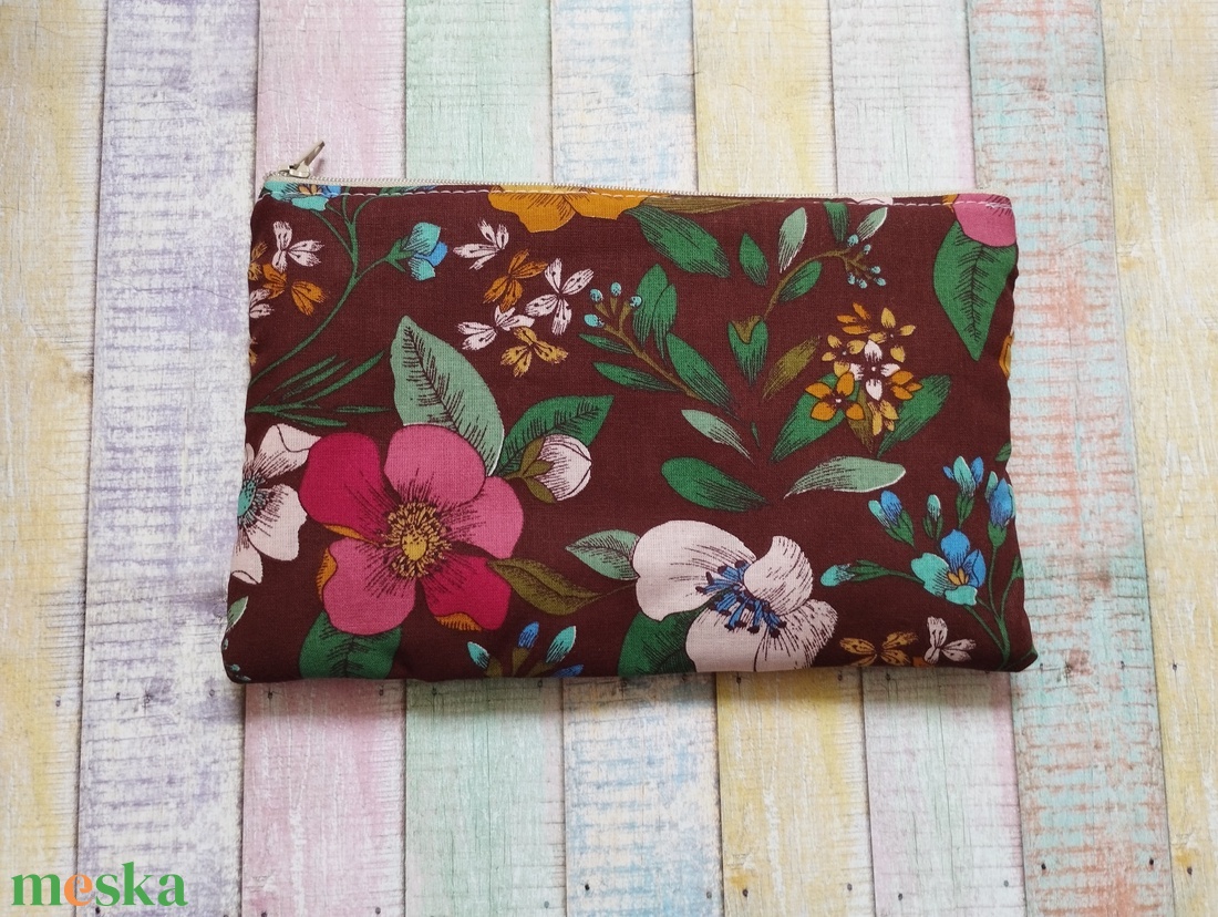 Virágos neszesszer - táska & tok - neszesszer - Meska.hu