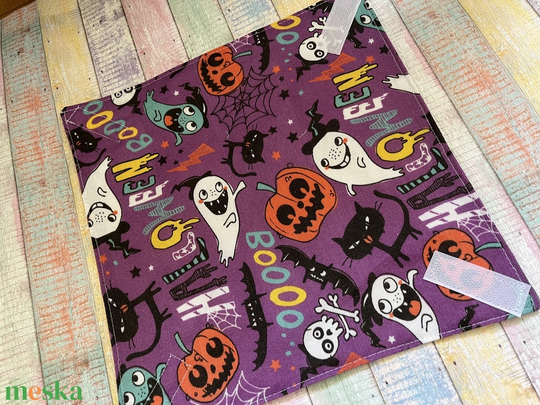 Halloween mintás újraszalvéta/textilszalvéta - táska & tok - uzsonna- & ebéd tartó - szendvics csomagoló - Meska.hu Halloween mintás újraszalvéta/textilszalvéta - táska & tok - uzsonna- & ebéd tartó - szendvics csomagoló - Meska.hu