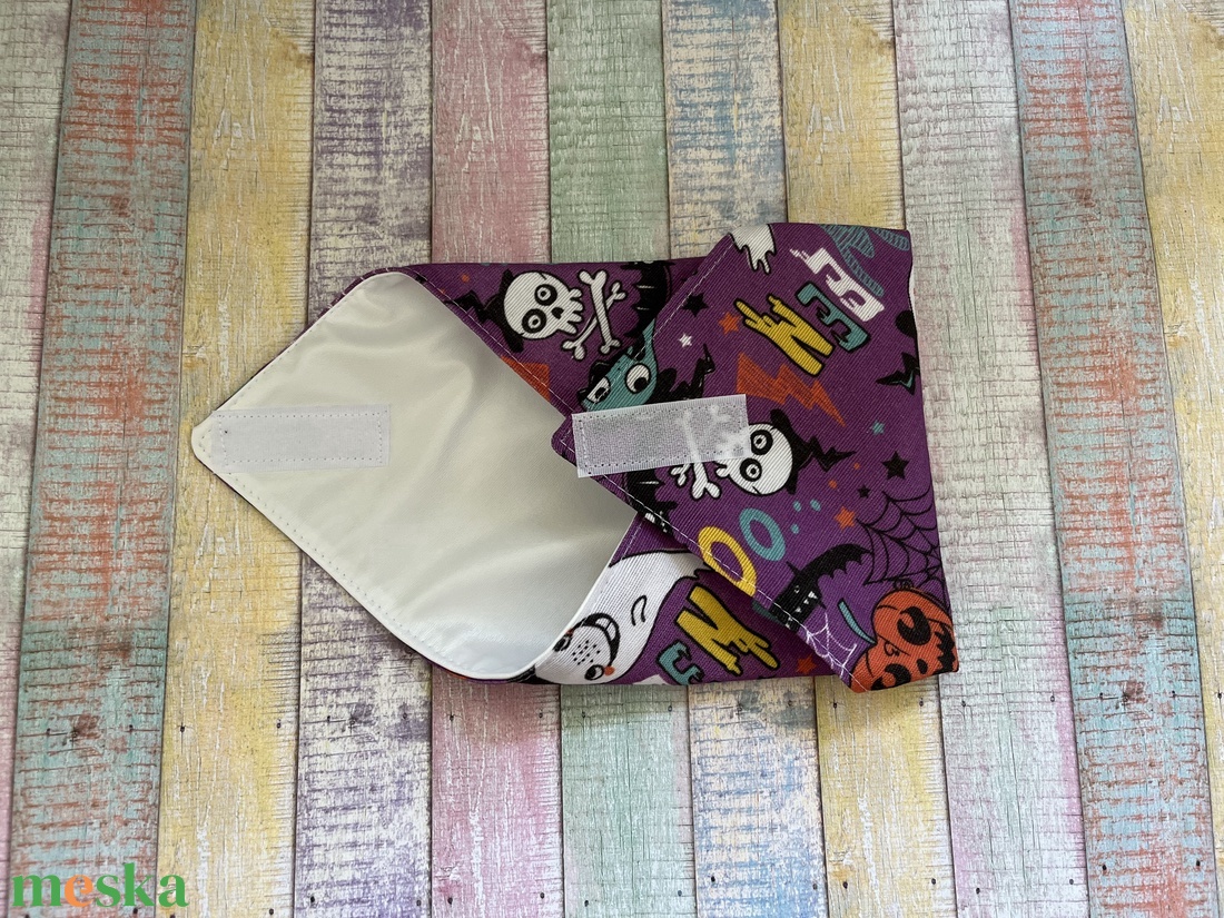 Halloween mintás újraszalvéta/textilszalvéta - táska & tok - uzsonna- & ebéd tartó - szendvics csomagoló - Meska.hu Halloween mintás újraszalvéta/textilszalvéta - táska & tok - uzsonna- & ebéd tartó - szendvics csomagoló - Meska.hu