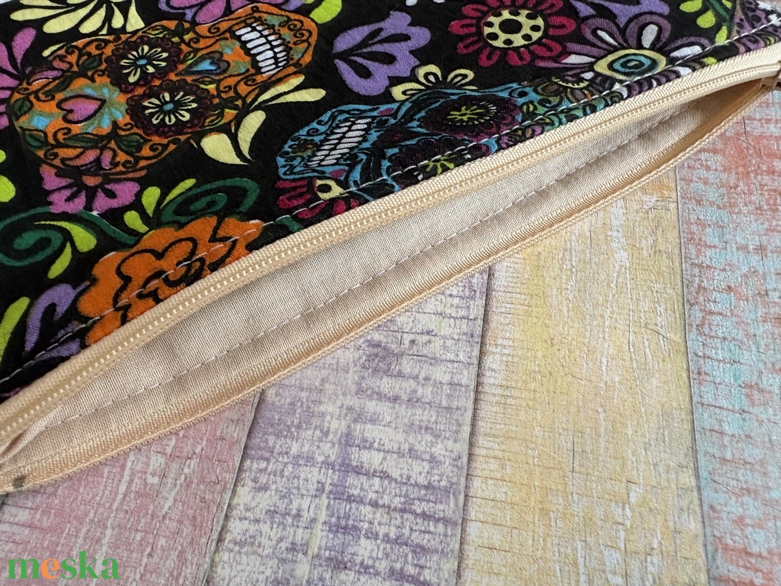 Cukorkoponya mintás neszesszer/tolltartó - táska & tok - neszesszer - Meska.hu