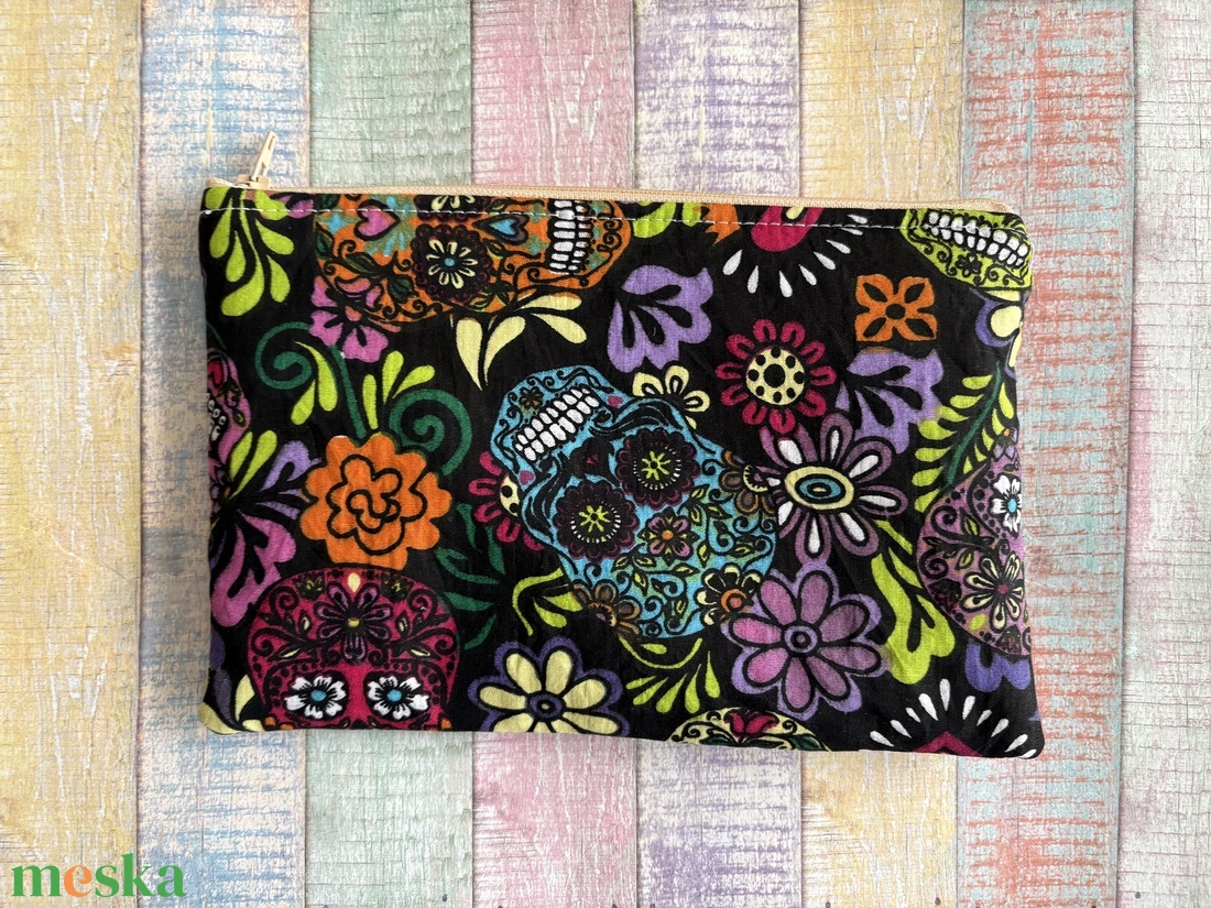 Cukorkoponya mintás neszesszer/tolltartó - táska & tok - neszesszer - Meska.hu