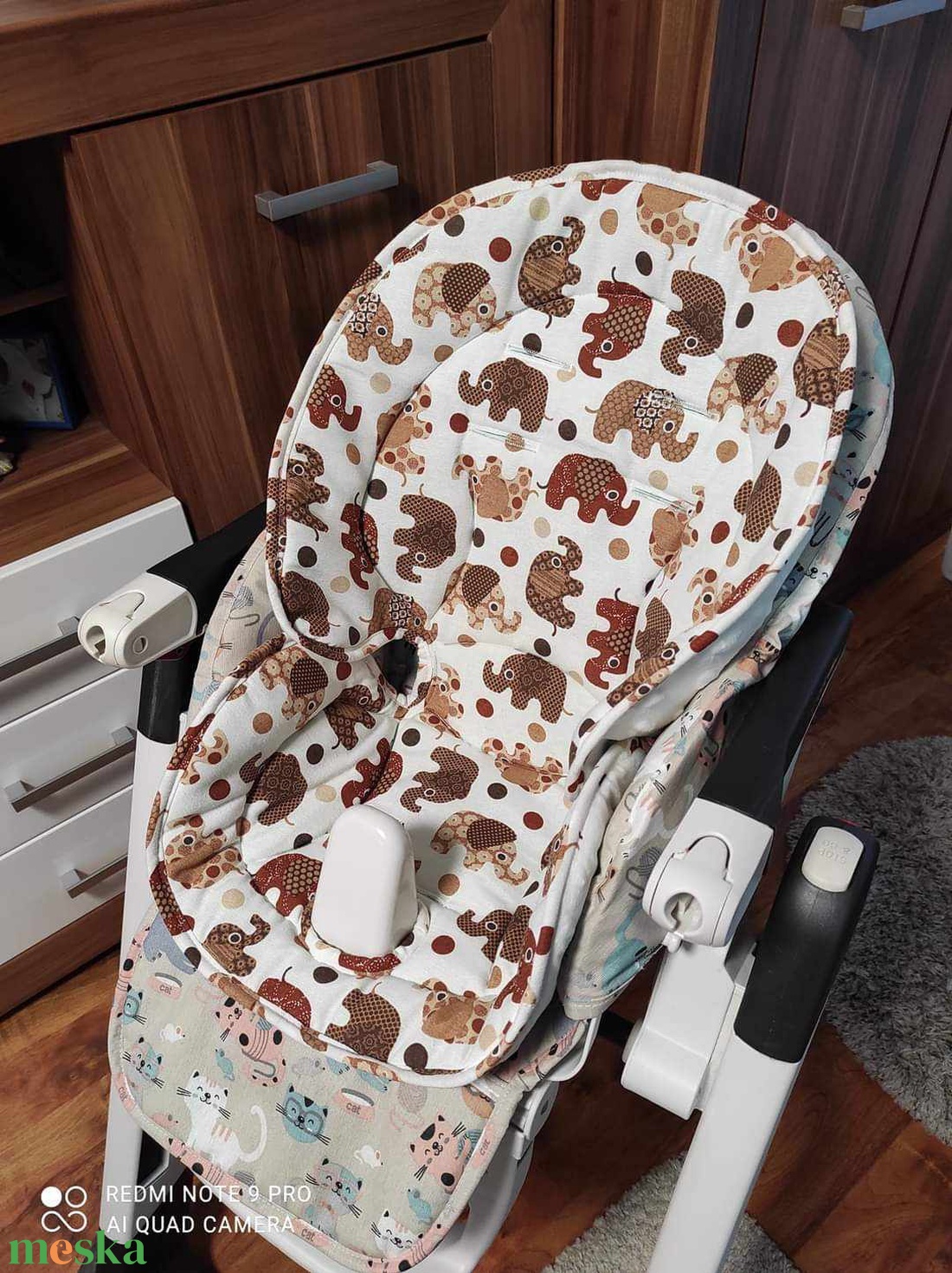 Szűkítőbetét etetőszékbe  - otthon & életmód - babaszoba, gyerekszoba - babaszoba, gyerekszoba - Meska.hu