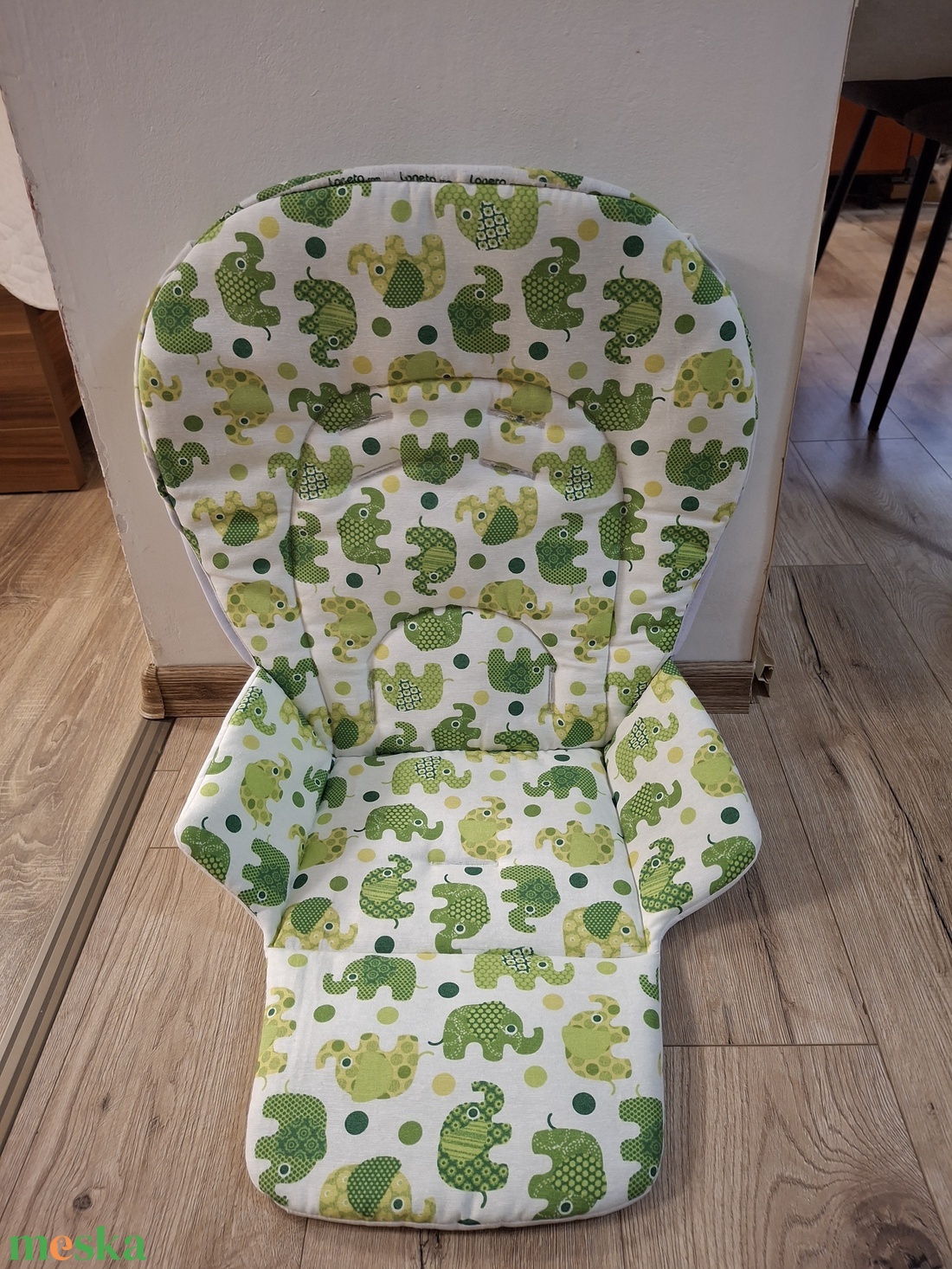 Etetőszékhuzat bármilyen típusú etetőszékbe, pamutvászon anyagból. - otthon & életmód - babaszoba, gyerekszoba - babaszoba, gyerekszoba - Meska.hu