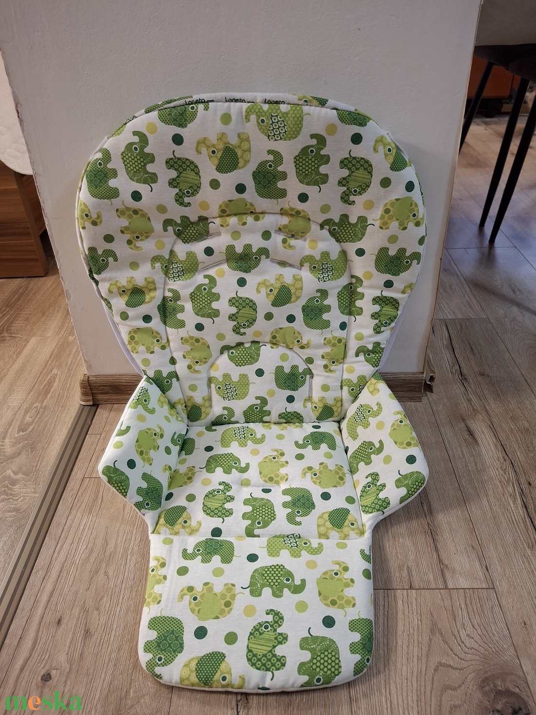 Etetőszékhuzat bármilyen tipusú etetőszékbe,  pamutvászon (NEM VÍZHATLAN ) anyagból  - otthon & életmód - babaszoba, gyerekszoba - babaszoba, gyerekszoba - Meska.hu