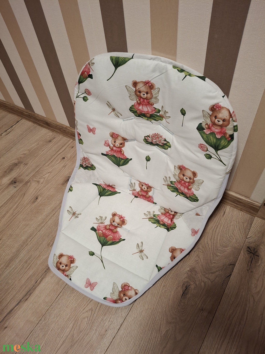 Etetőszékhuzat bármilyen tipusú etetőszékbe,  pamutvászon (NEM VÍZHATLAN ) anyagból  - otthon & életmód - babaszoba, gyerekszoba - babaszoba, gyerekszoba - Meska.hu