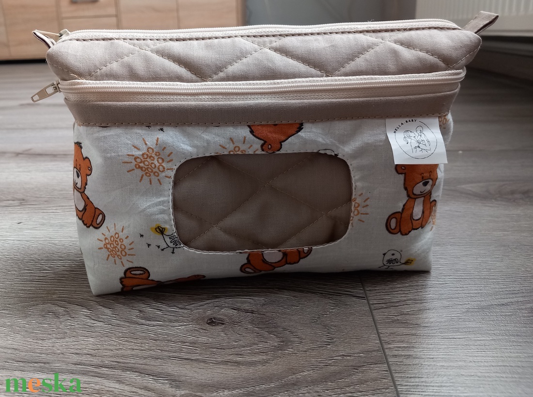 Pelenkázó neszesszer  - baba - mama - pelenkázó, babafürdető kellékek - pelenkázó neszeszer, pelenkatartó - Meska.hu