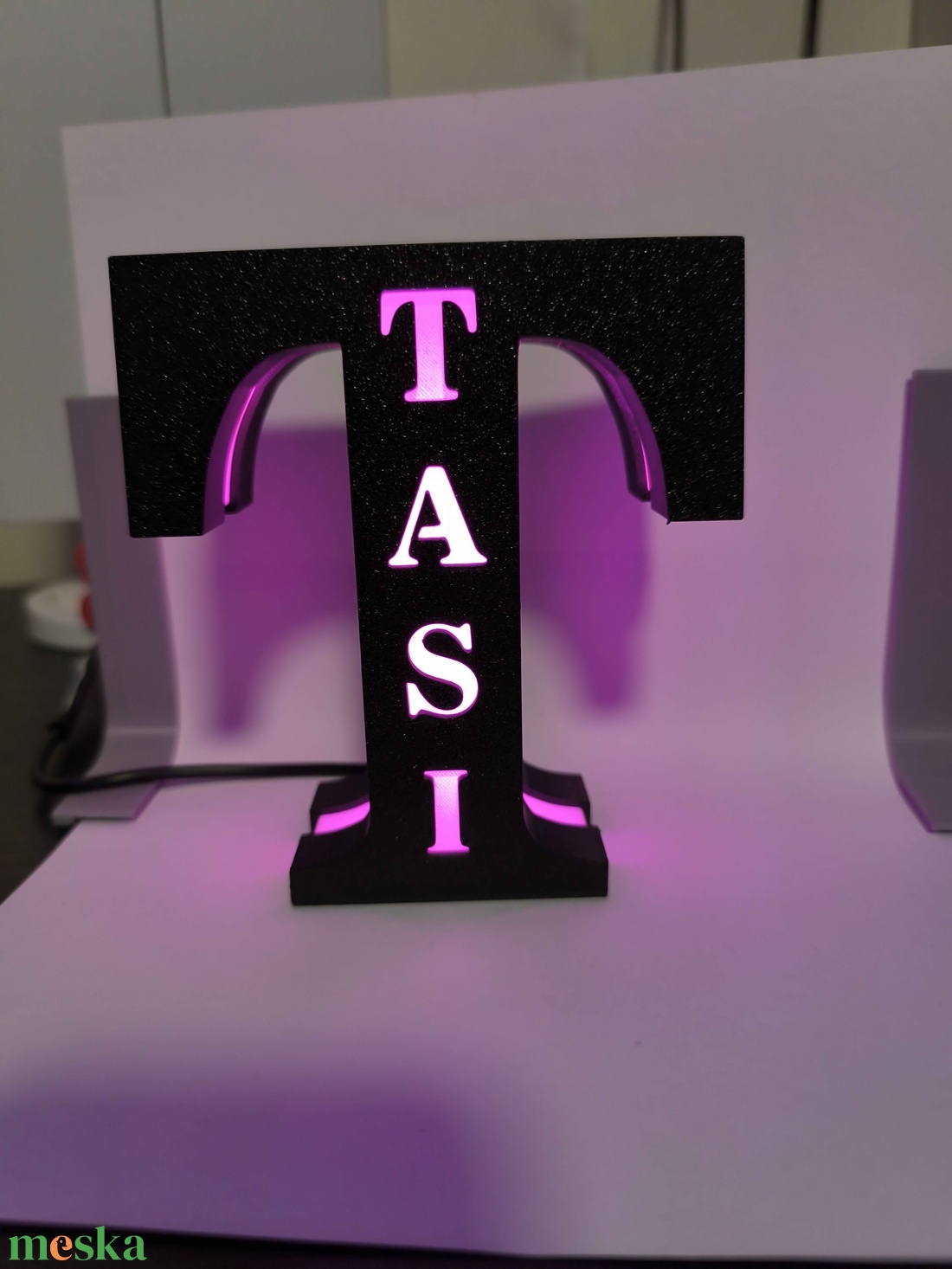 Egyedi Betűformájú LED Lámpa - otthon & életmód - lámpa - hangulatlámpa - Meska.hu