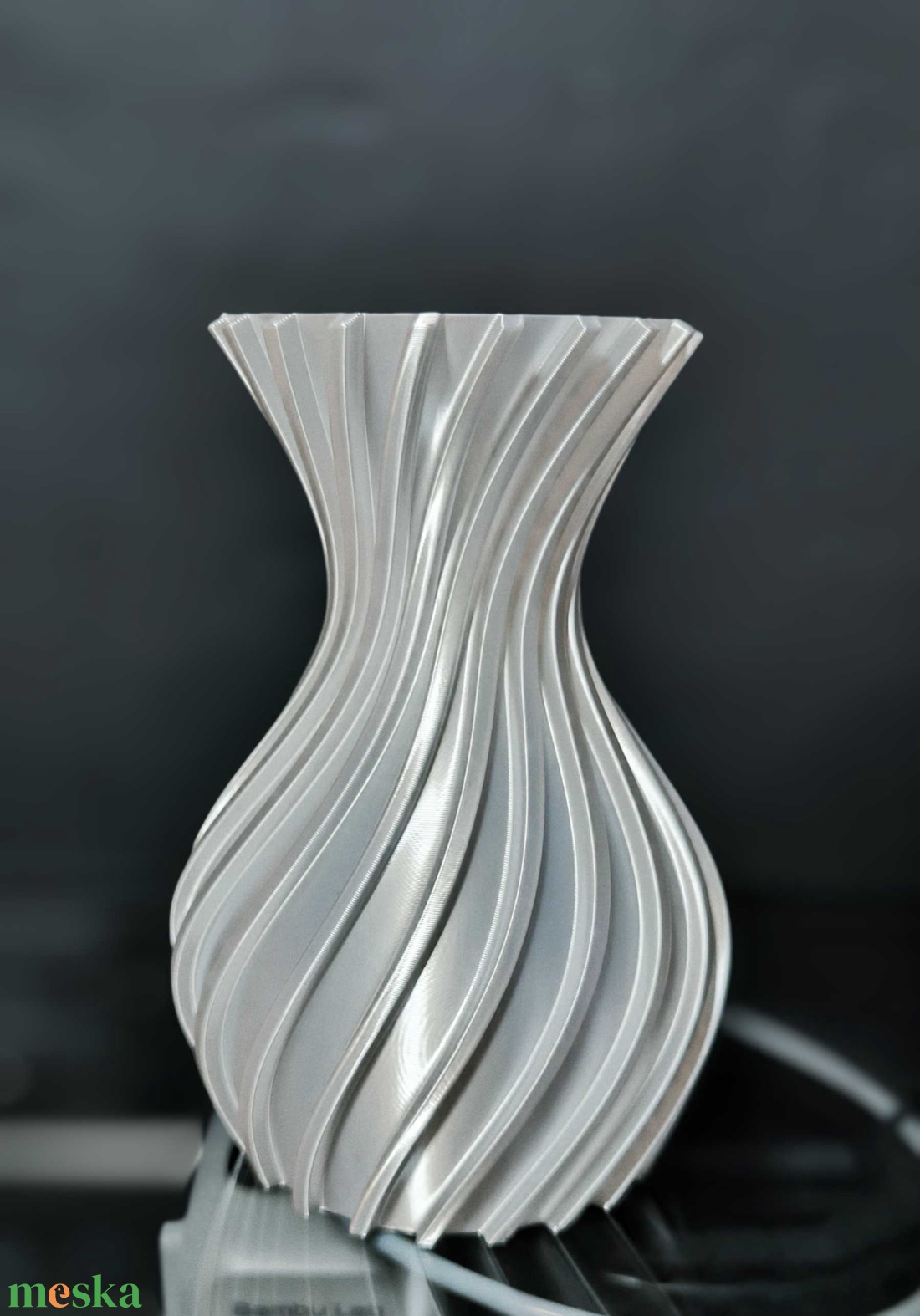 Selyemfény � Modern Geometrikus Váza - otthon & életmód - virágdekoráció - virágtartó - váza - Meska.hu