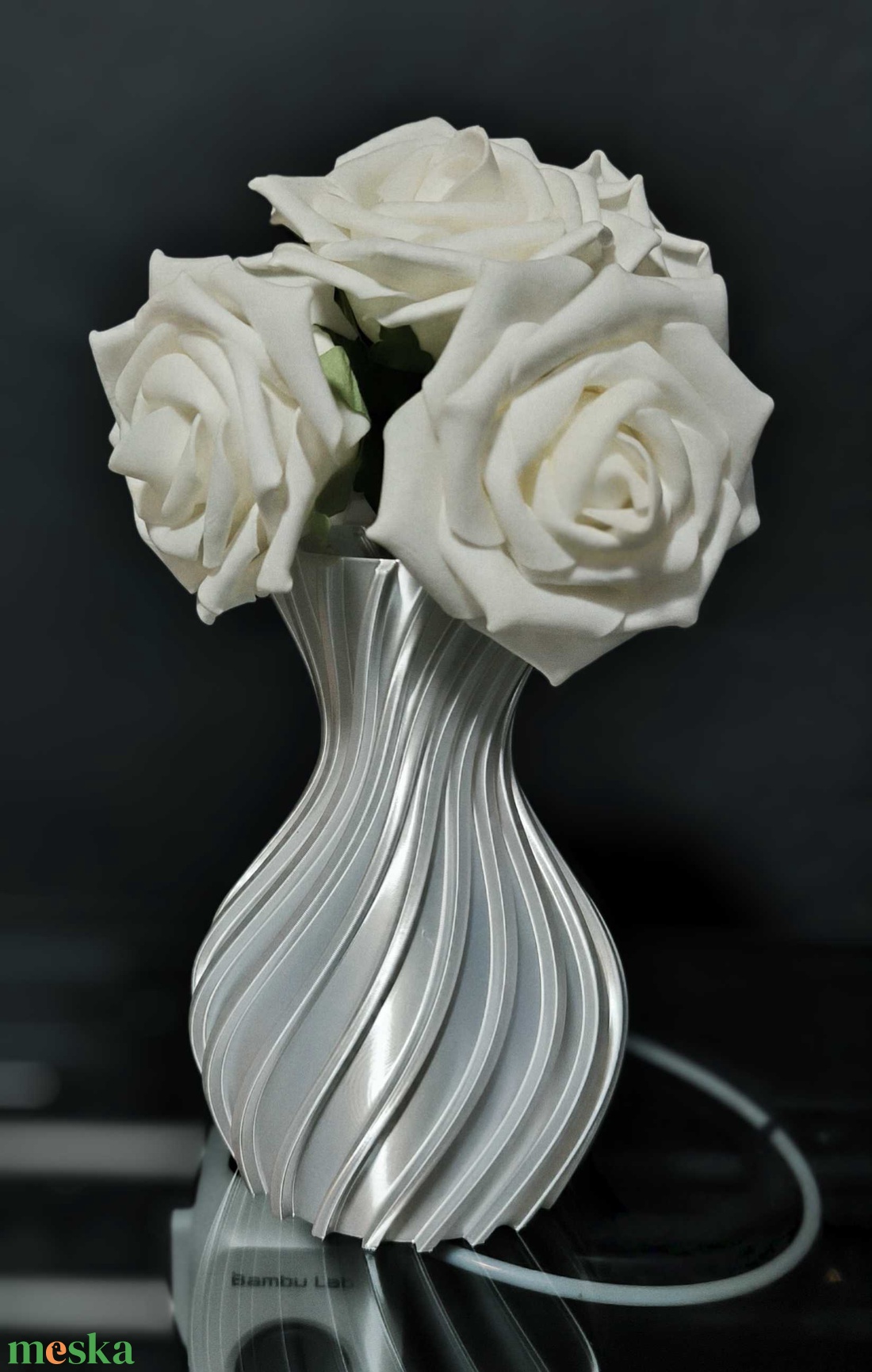 Selyemfény � Modern Geometrikus Váza - otthon & életmód - virágdekoráció - virágtartó - váza - Meska.hu