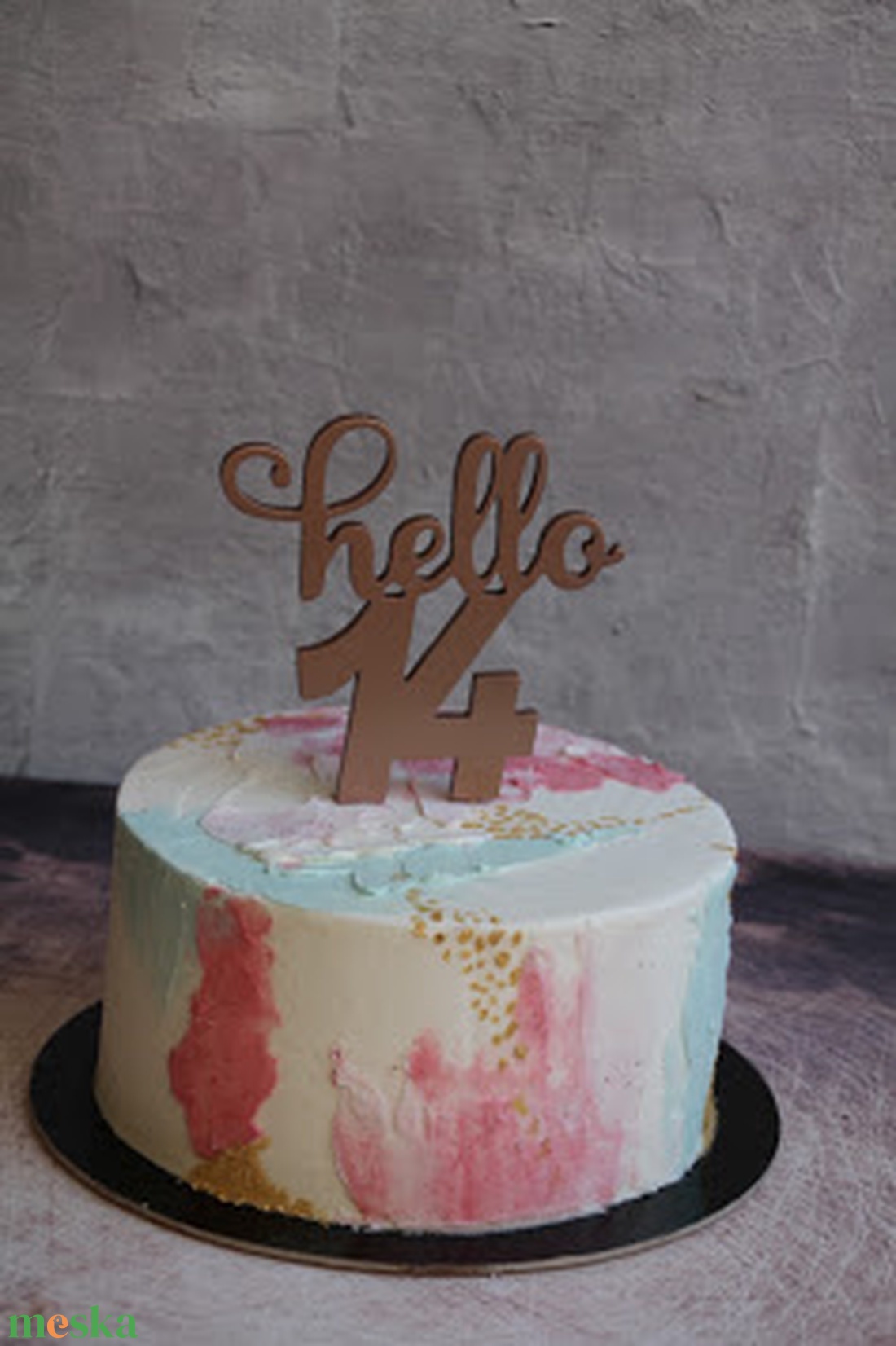 Hello 30, hello 50 születésnapi humoros tortadísz /hűtőmágnes Tortadekoráció Születésnapi tortadísz - otthon & lakás - konyhafelszerelés, tálalás - sütés, főzés - sütidísz - Meska.hu