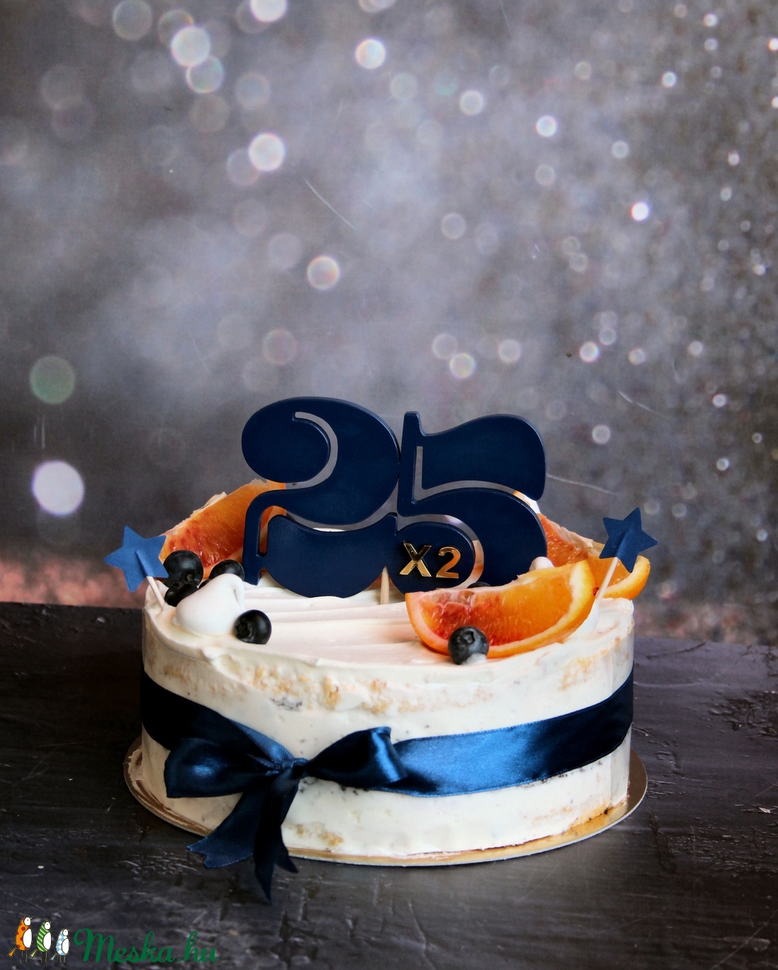 Örökifjú tortadísz / hűtőmágnes, Számolós 25 X 2 születésnapi humoros tortadísz Tortadekoráció Születésnapi tortadísz - otthon & életmód - konyhafelszerelés, tálalás - Meska.hu