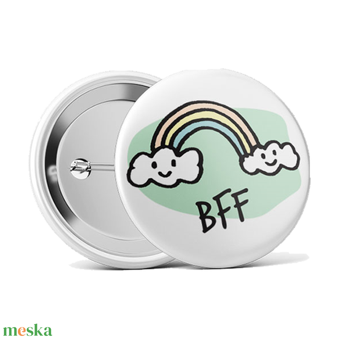 Best friends kitűző - ékszer - kitűző és bross - Meska.hu Best friends kitűző - ékszer - kitűző és bross - Meska.hu