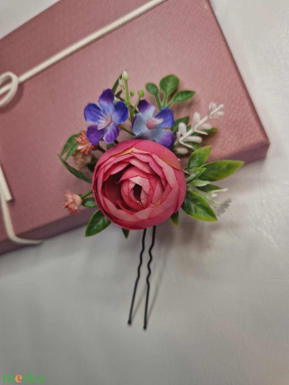 Pink esküvői hajtű - esküvő - hajdísz - hajtű - Meska.hu Pink esküvői hajtű - esküvő - hajdísz - hajtű - Meska.hu