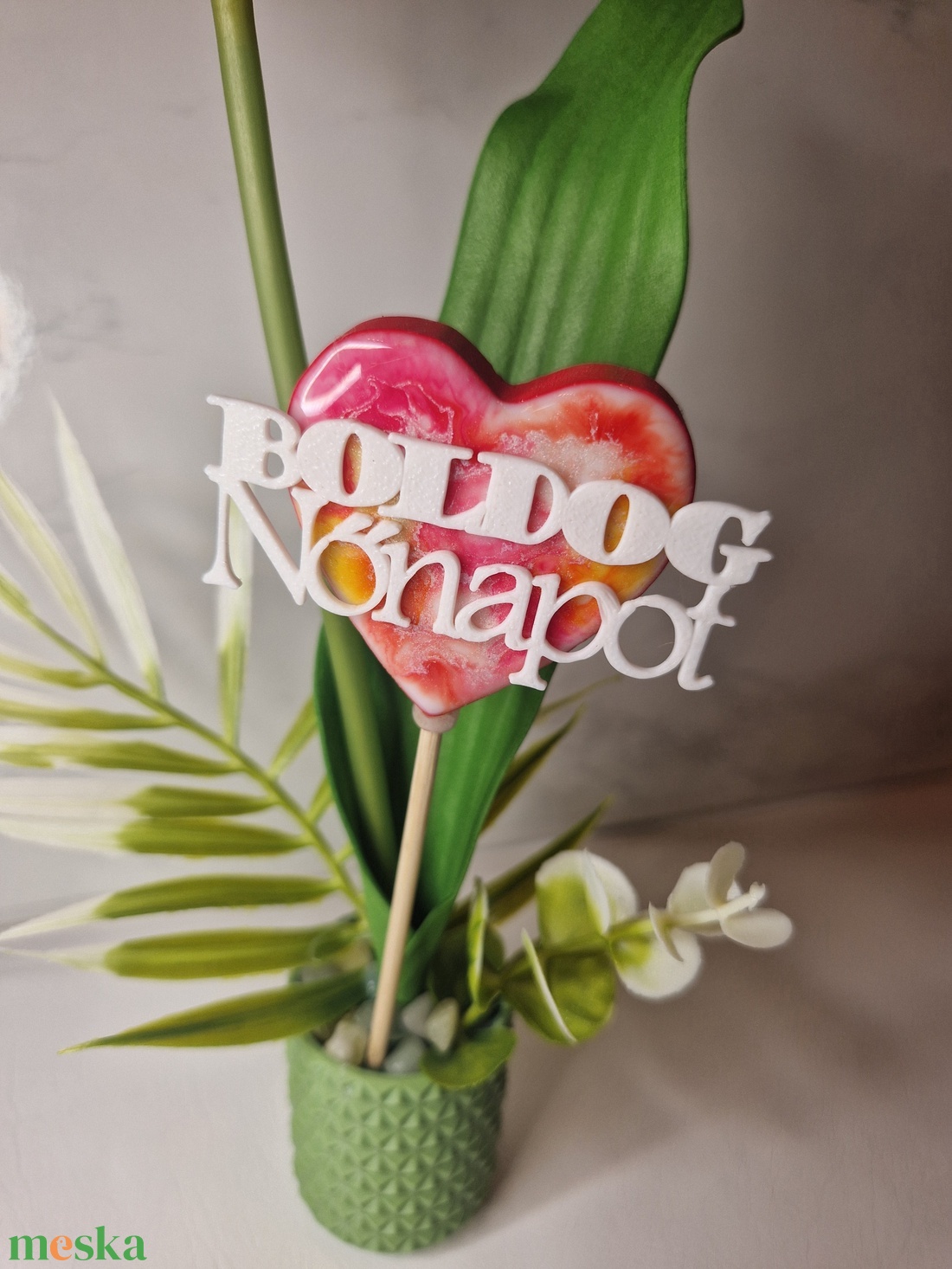 Nőnapi, anyáknapi mini virág - otthon & életmód - virágdekoráció - virágdíszek - asztali virágdísz - Meska.hu