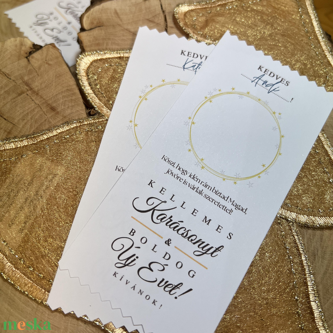 Karácsonyi ajándékkísérő/mini ajándék bonbonhoz - művészet - grafika & illusztráció - digitális - Meska.hu