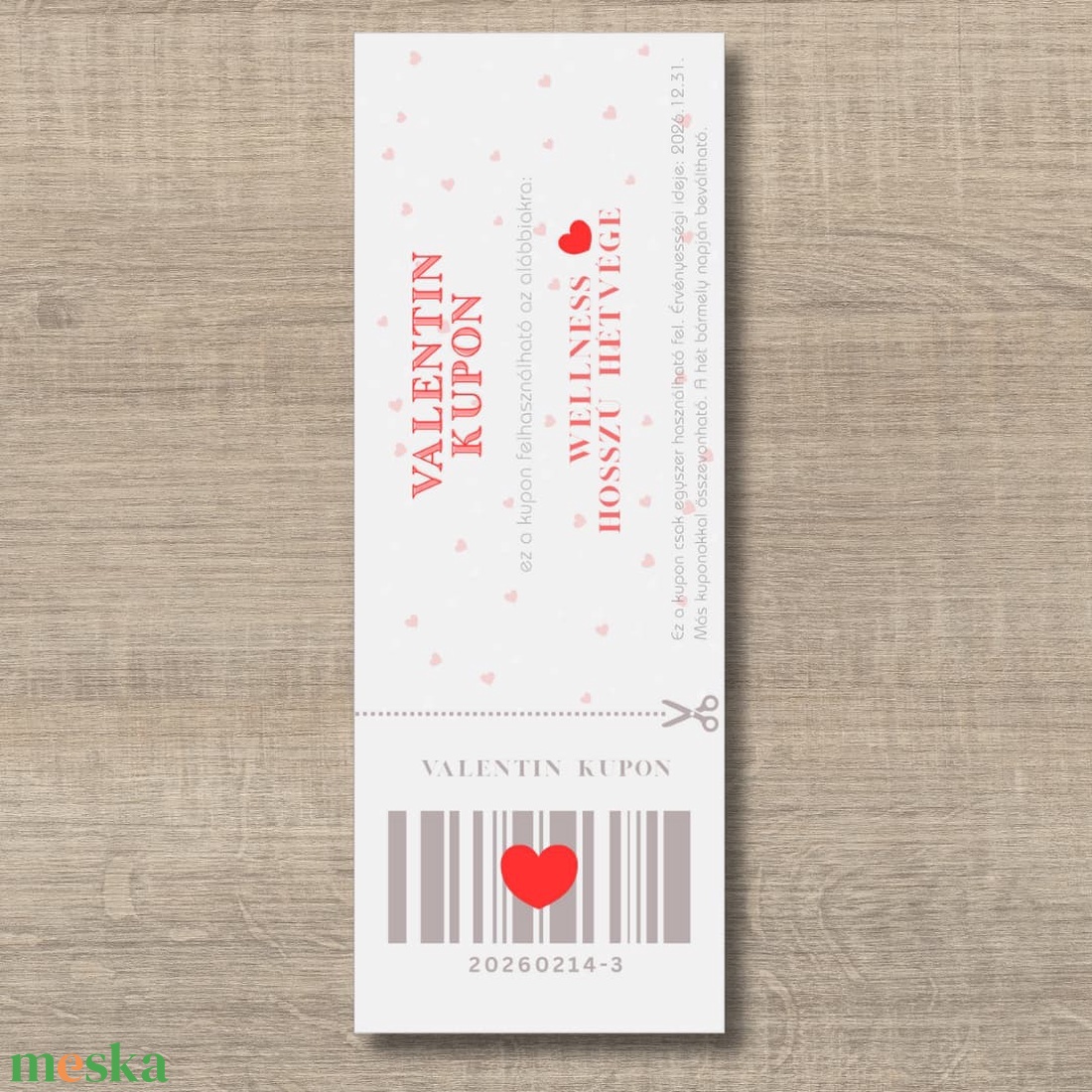Letölthető Valentin-napi kupongyűjtemény - személyre szabható feliratokkal - művészet - grafika & illusztráció - digitális - Meska.hu