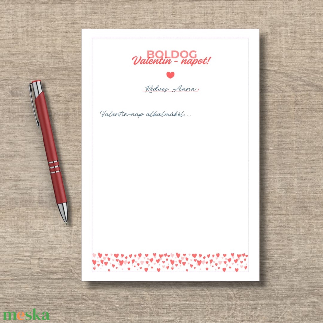 Letölthető Valentin-napi kupongyűjtemény - személyre szabható feliratokkal - művészet - grafika & illusztráció - digitális - Meska.hu
