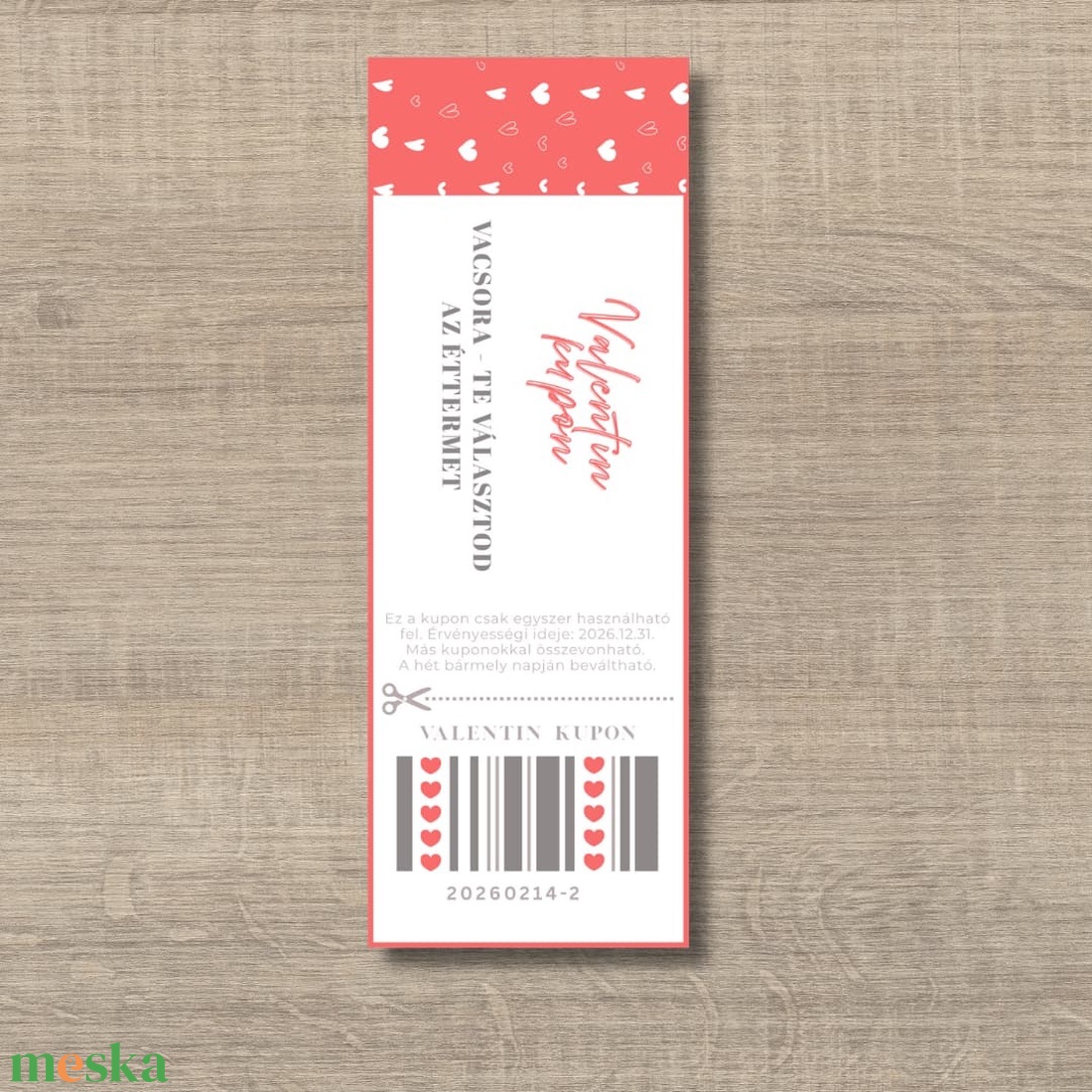 Letölthető Valentin- napi kuponfüzet - személyre szabható feliratokkal - művészet - grafika & illusztráció - digitális - Meska.hu