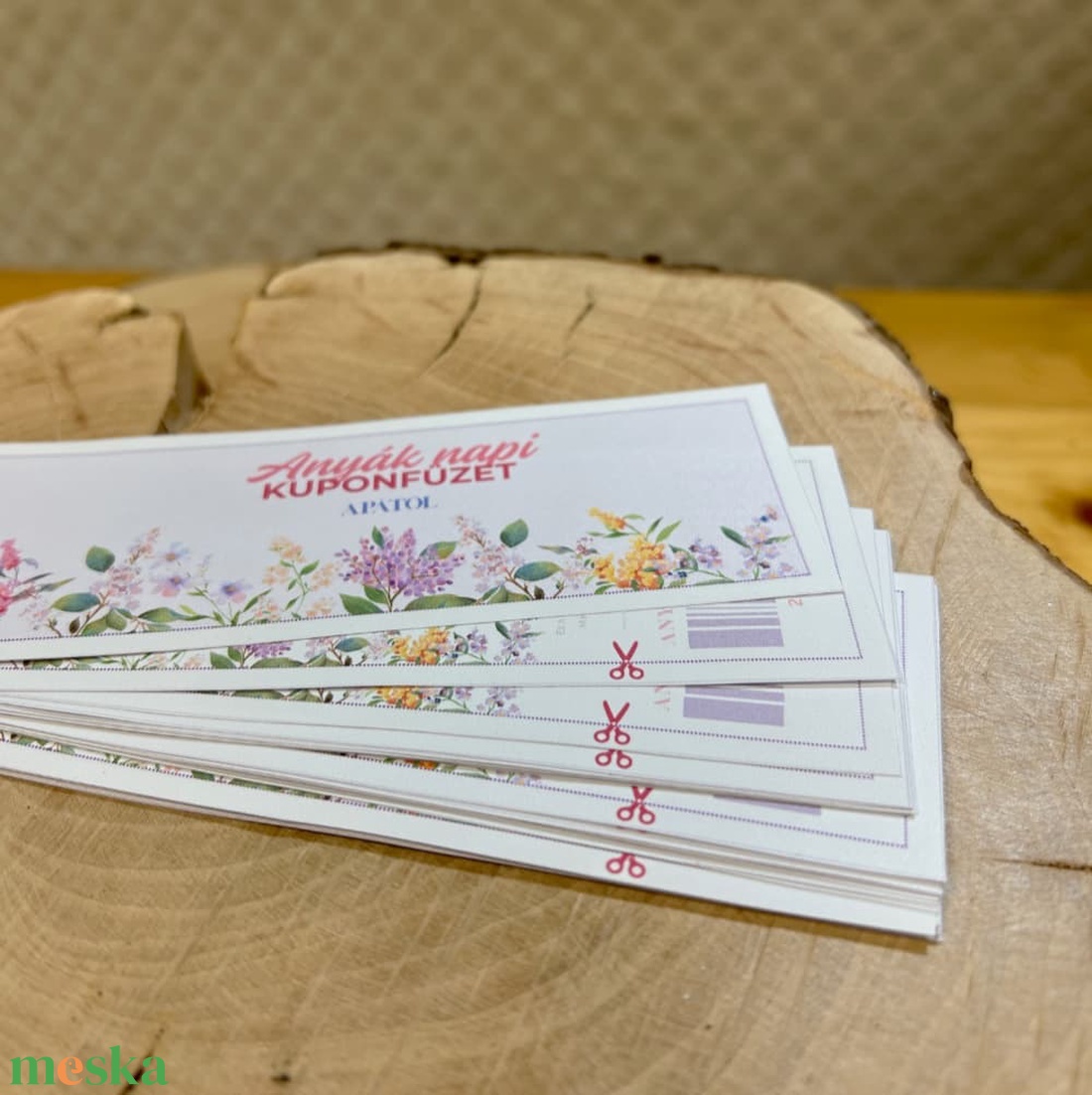 Letölthető Anyák-napi kuponfüzet Apától - személyre szabható feliratokkal - digitális termék - művészet - grafika & illusztráció - digitális - Meska.hu