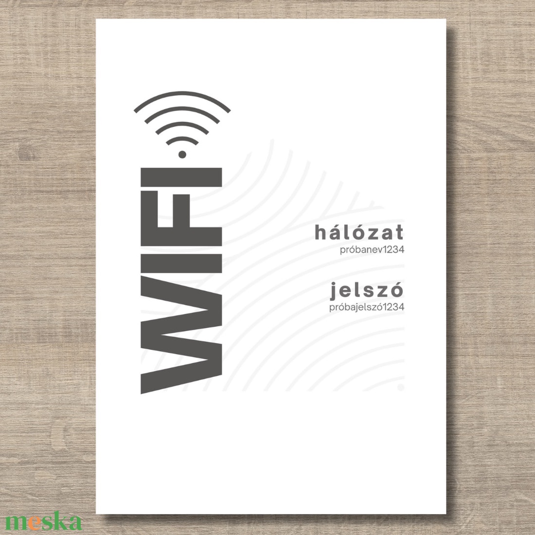 Letölthető - Vendéginfó csomag magyar/angol nyelven (üdvözlő házirenddel, wifi adatok, kicsekkolás infók) -  - művészet - grafika & illusztráció - digitális - Meska.hu