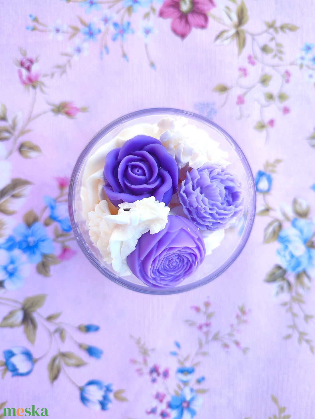Lavender dream - otthon & életmód - gyertya, illat, aroma - gyertya - Meska.hu