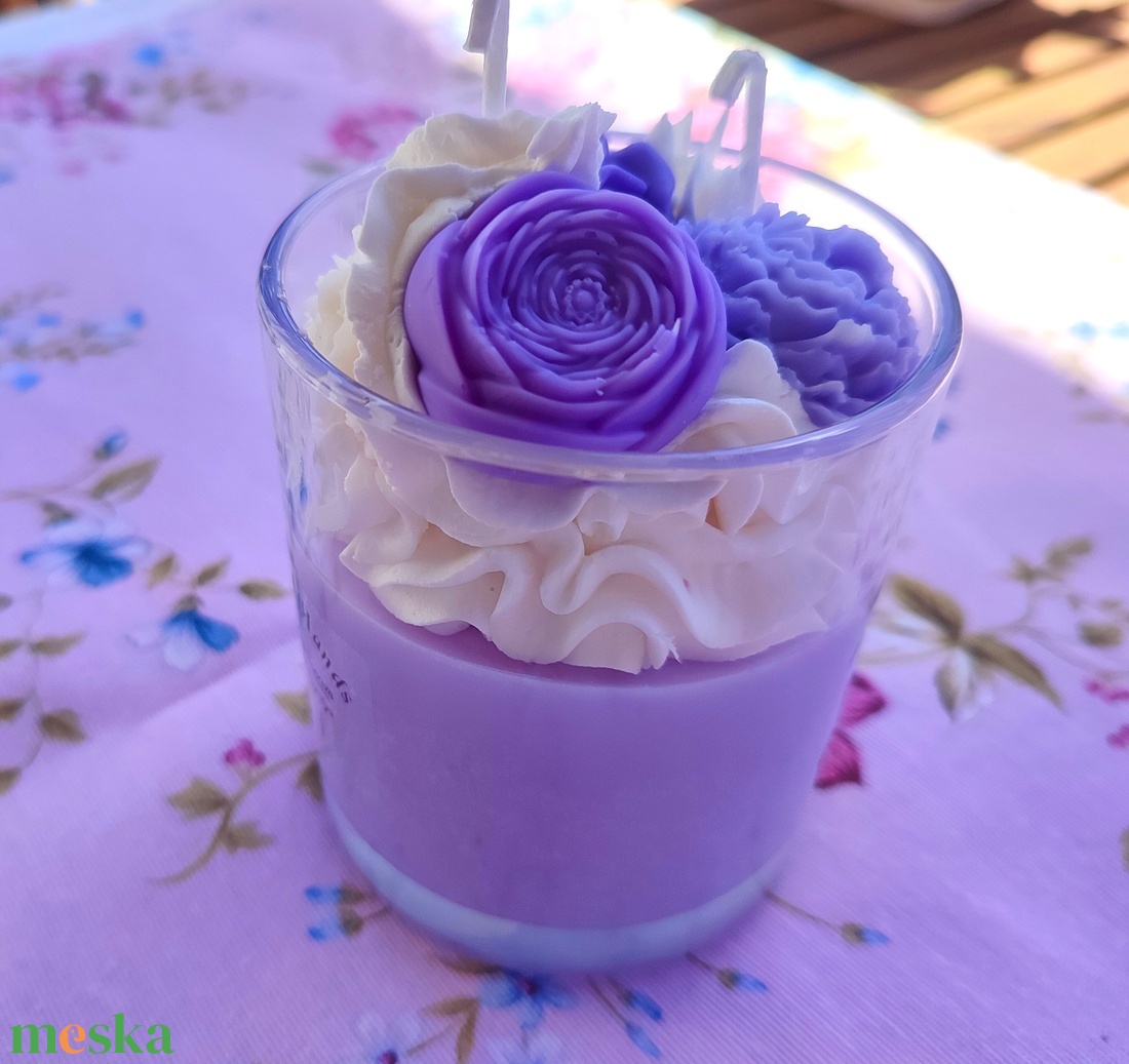 Lavender dream - otthon & életmód - gyertya, illat, aroma - gyertya - Meska.hu
