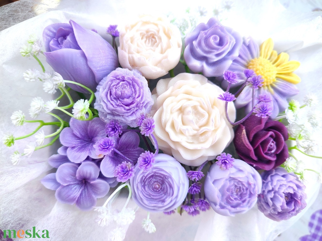 Lilac box - otthon & életmód - gyertya, illat, aroma - gyertya - Meska.hu