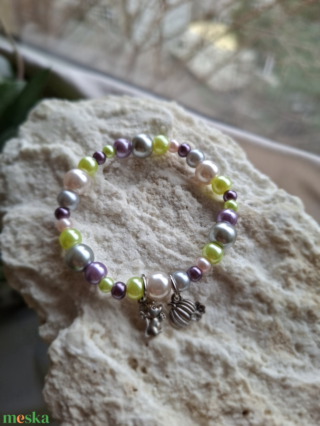 Hamupipőke MeseProjekt � mesés karkötő és alkotócsomag (5�8 éveseknek) - ékszer - karkötő - gyöngyös karkötő - Meska.hu