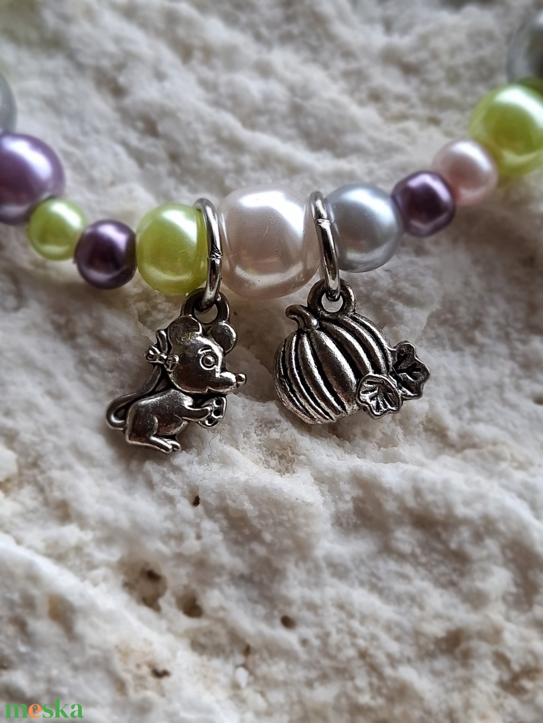 Hamupipőke MeseProjekt � mesés karkötő és alkotócsomag (5�8 éveseknek) - ékszer - karkötő - gyöngyös karkötő - Meska.hu