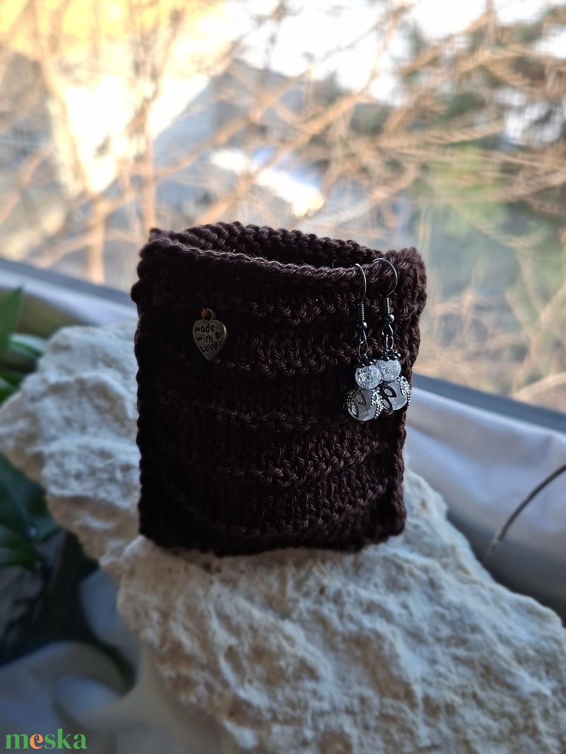 Földölelés � kézzel kötött-horgolt pamut ékszerdoboz - ékszer - ékszertartó - ékszerdoboz - Meska.hu