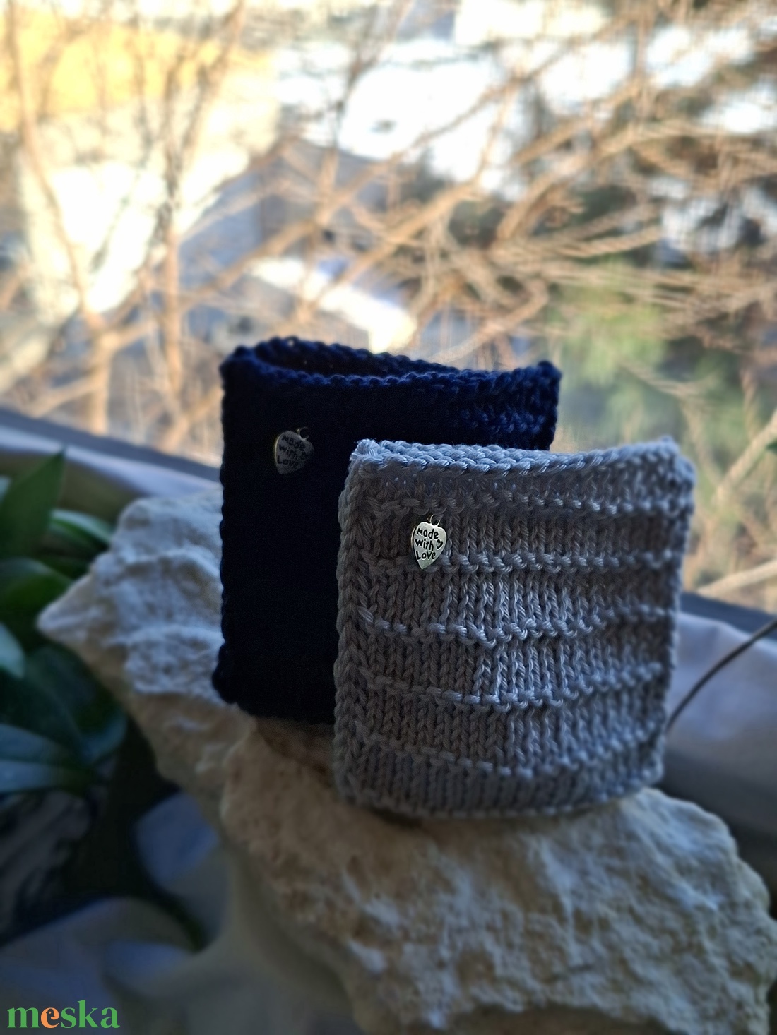 Éjderű � kézzel kötött-horgolt pamut ékszerdoboz - ékszer - ékszertartó - ékszerdoboz - Meska.hu