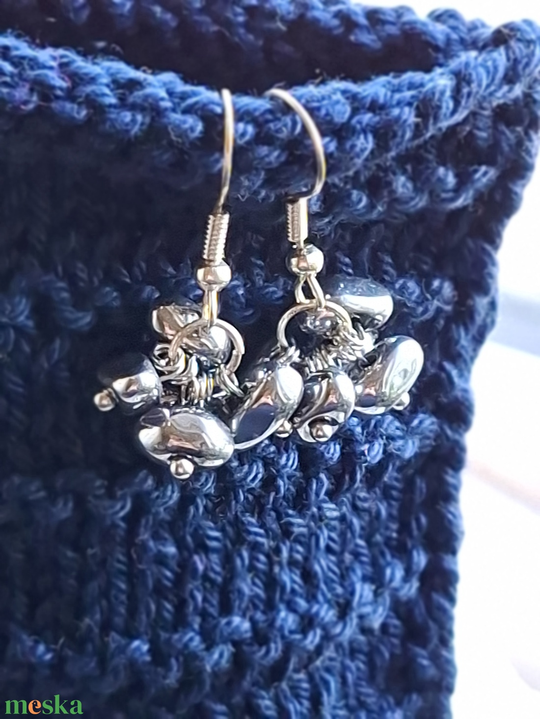 Éjderű � kézzel kötött-horgolt pamut ékszerdoboz - ékszer - ékszertartó - ékszerdoboz - Meska.hu