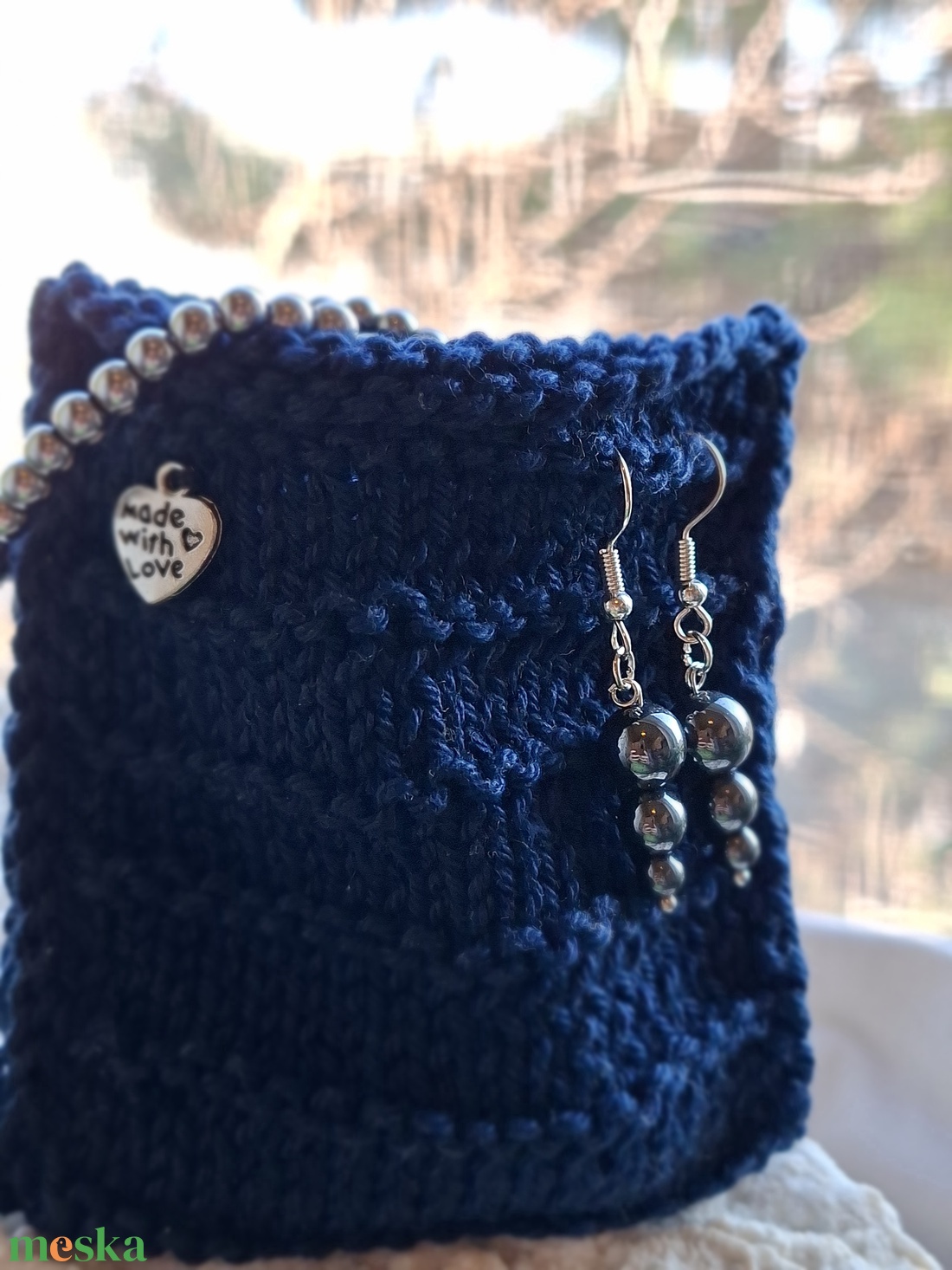 Hematit ékszerszett (karkötő, fülbevaló, medál) � Hófény - ékszer - ékszerszett - Meska.hu