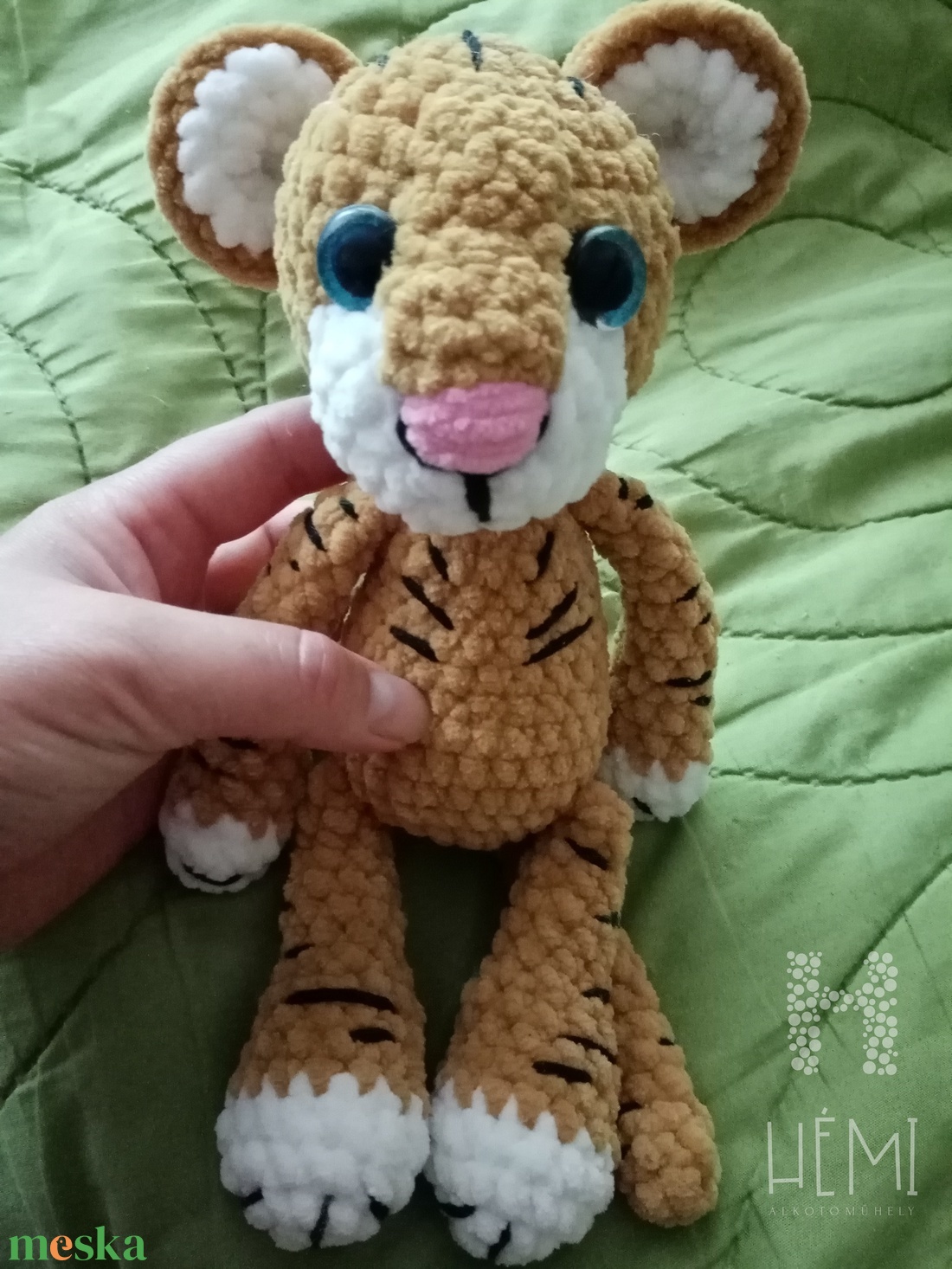 Tirzusz a tigris - játék & sport - plüssállat & játékfigura - más figura - Meska.hu Tirzusz a tigris - játék & sport - plüssállat & játékfigura - más figura - Meska.hu