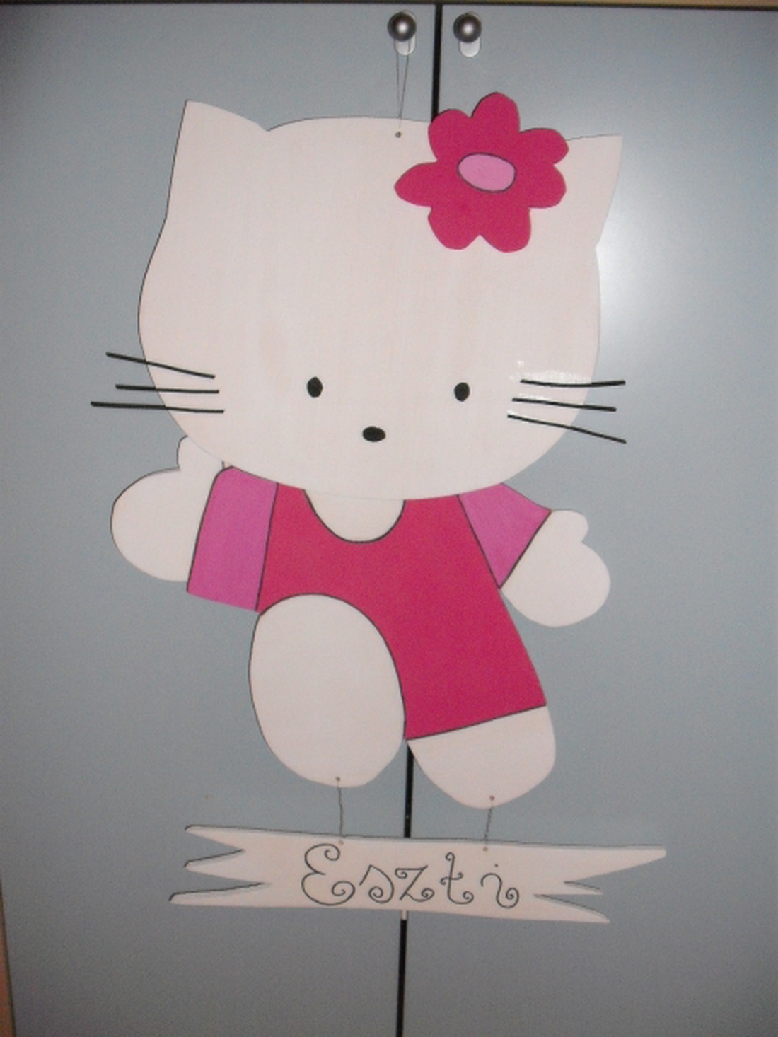Hello Kitty ajtódísz -  - Meska.hu