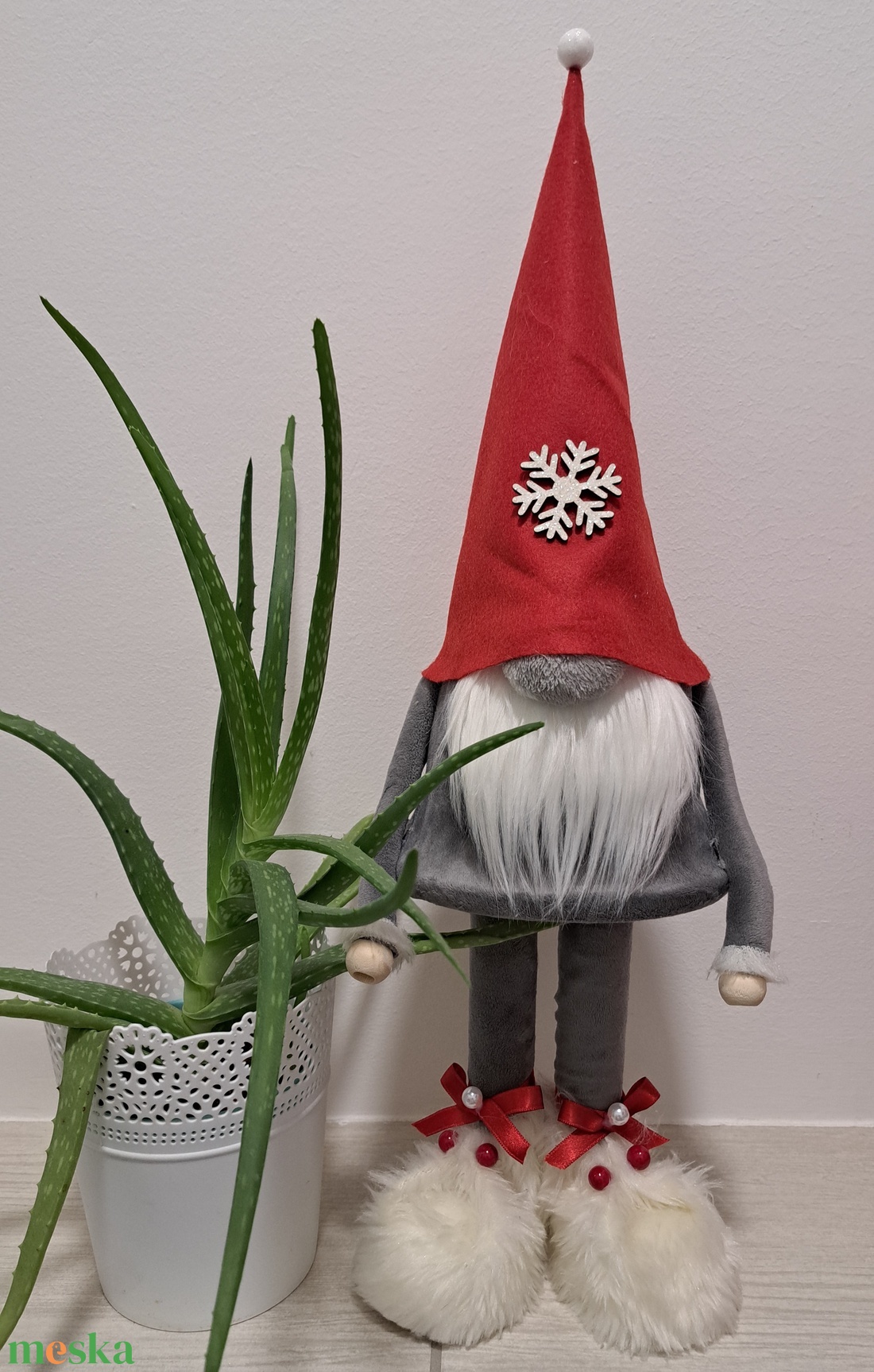 Karácsonyi manó  - karácsony - karácsonyi lakásdekoráció - karácsonyi manók, figurák - Meska.hu