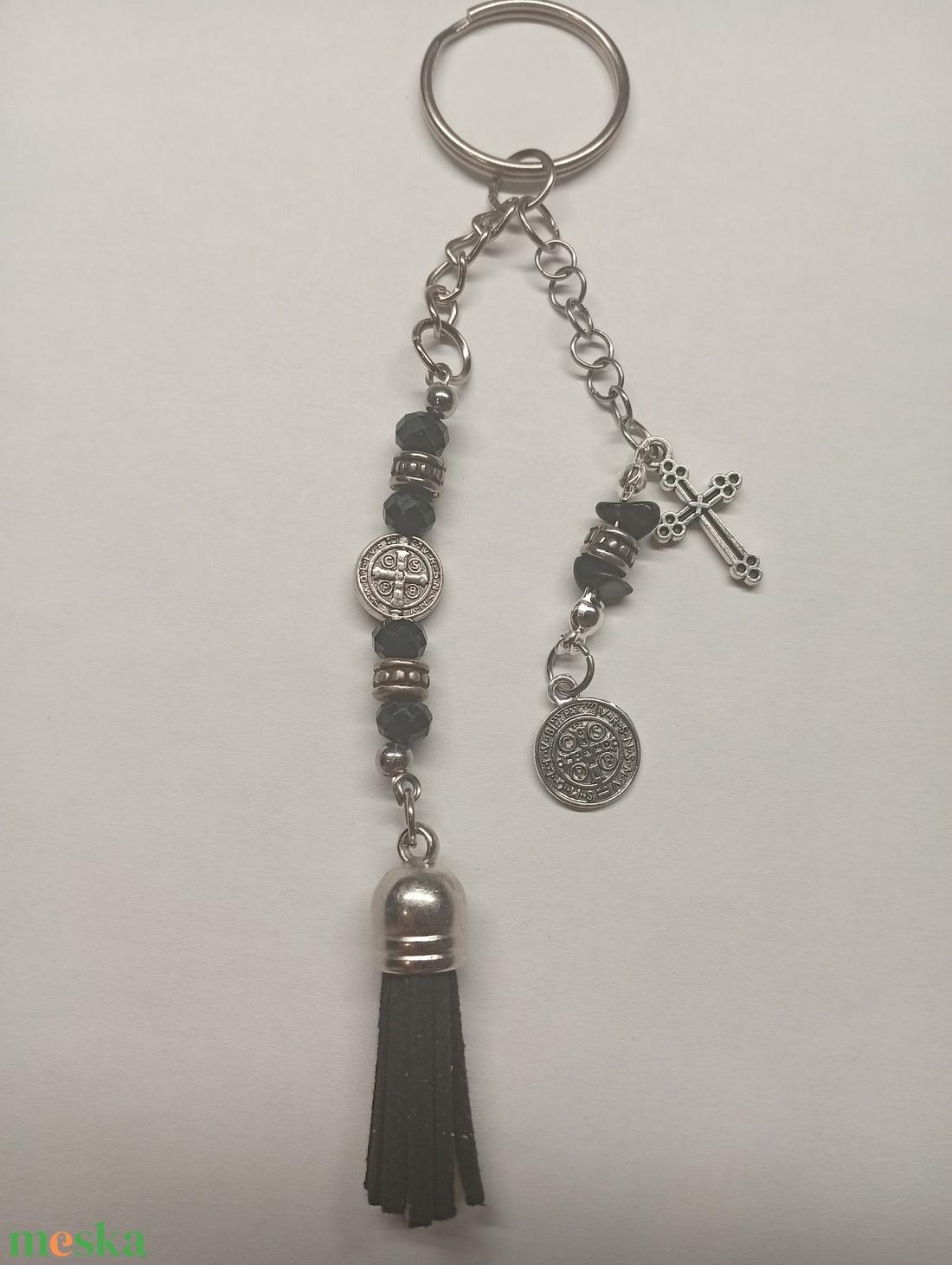 Kulcstartó - Szent Benedek  - táska & tok - kulcstartó & táskadísz - kulcstartó - Meska.hu