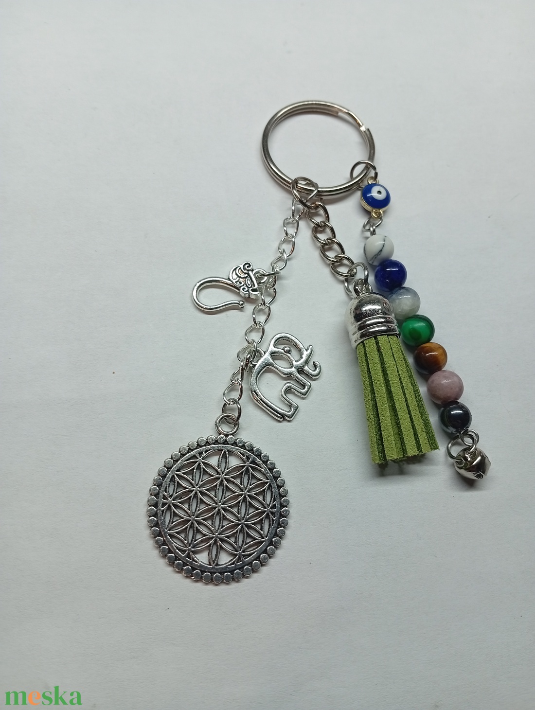 7 chakra kulcstartó  - táska & tok - kulcstartó & táskadísz - kulcstartó - Meska.hu