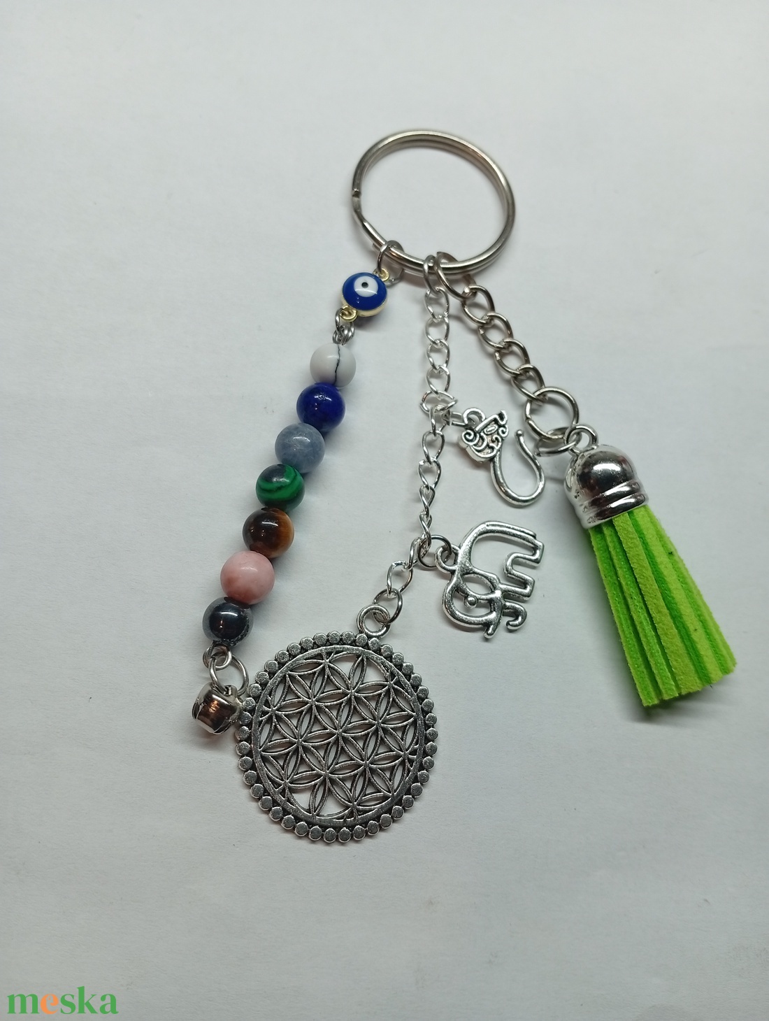 7 chakra kulcstartó  - táska & tok - kulcstartó & táskadísz - kulcstartó - Meska.hu