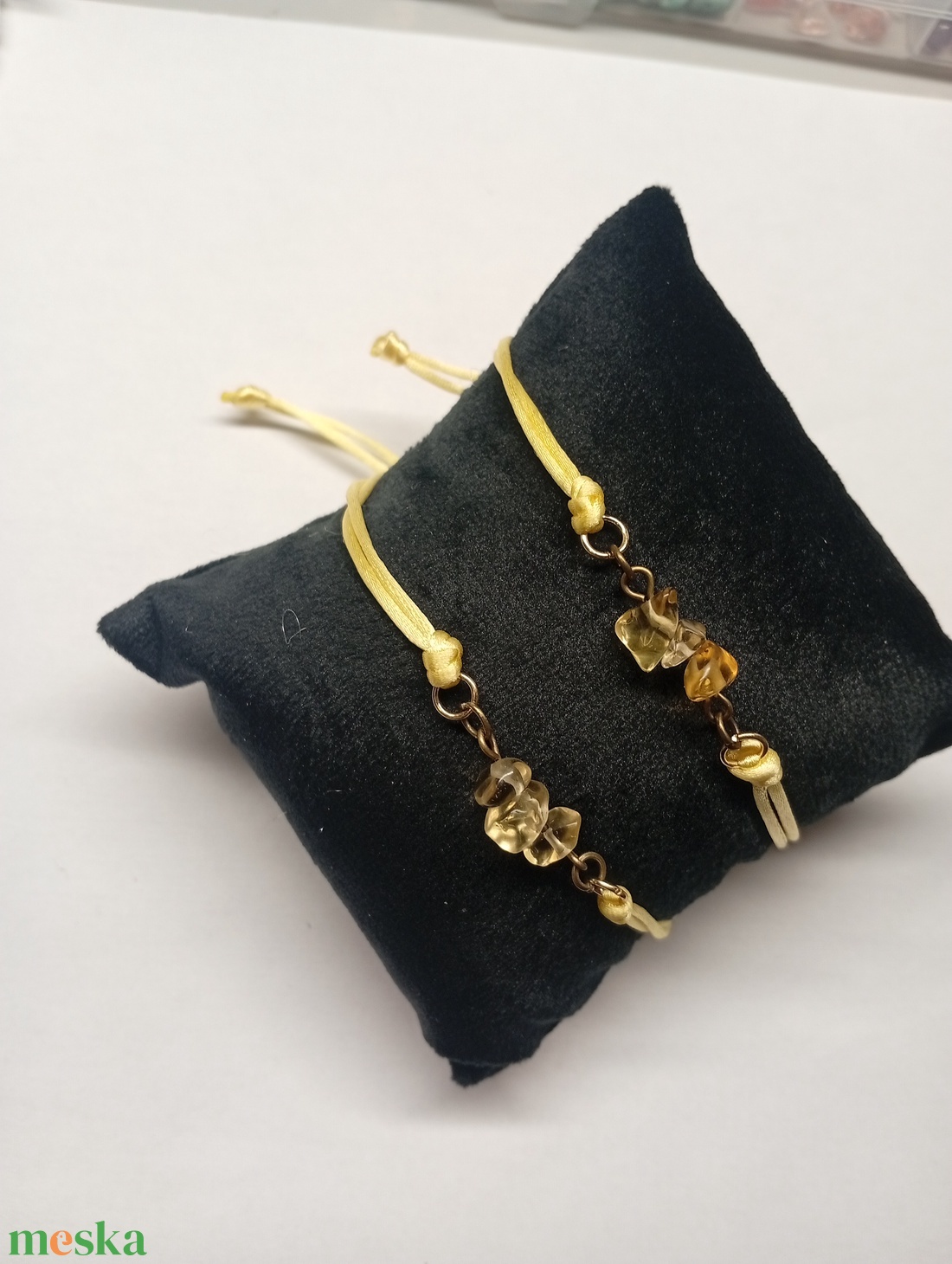 Ásványos karkötő  - ékszer - karkötő - ásványkarkötő - Meska.hu