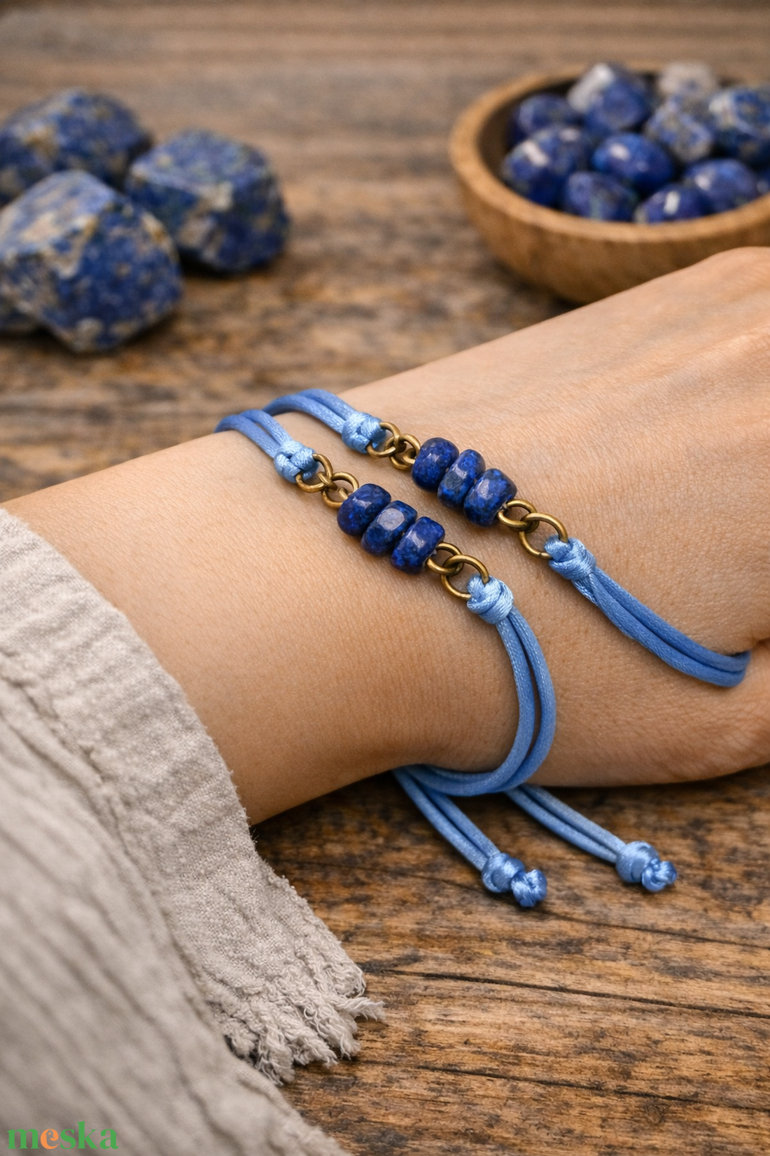 Ásványos karkötő  - ékszer - karkötő - ásványkarkötő - Meska.hu