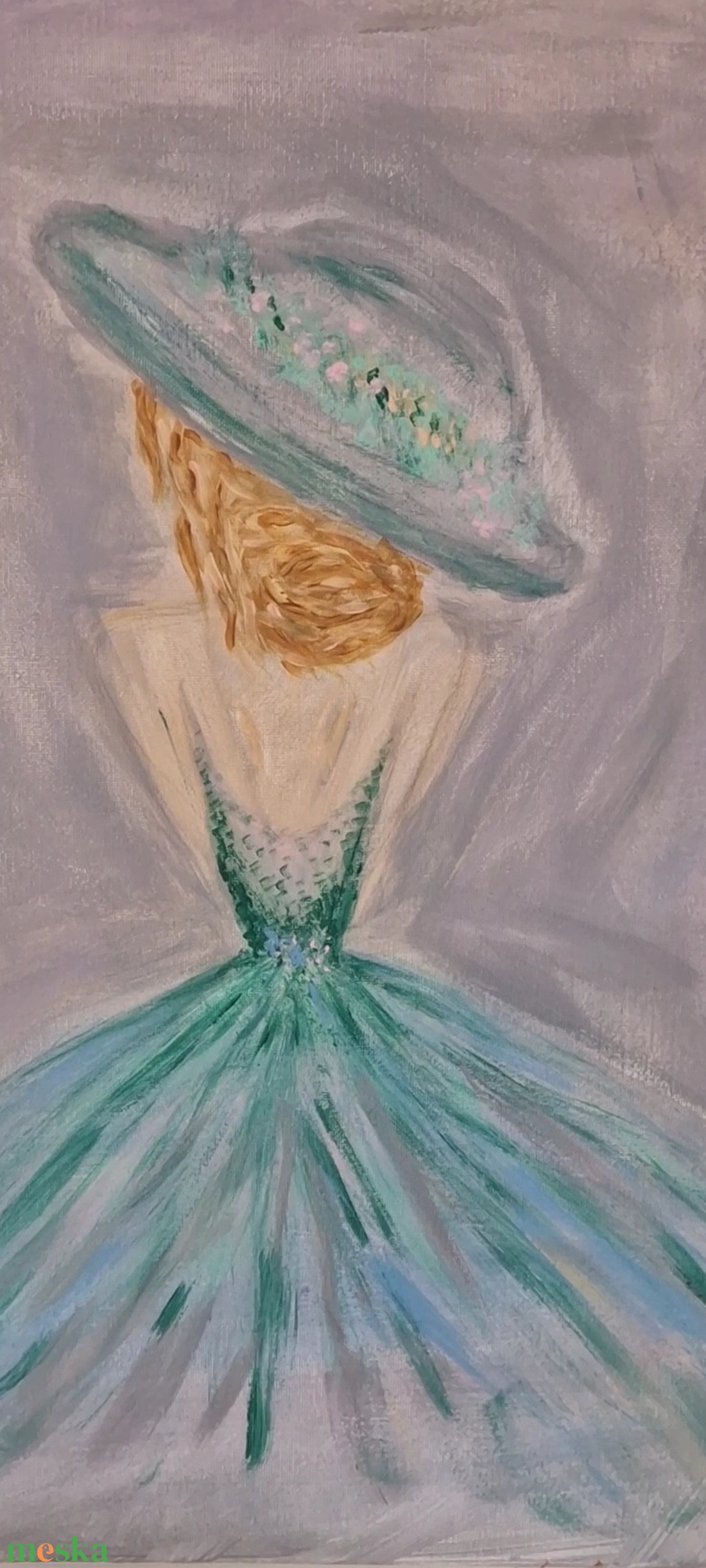 Hidden Grace - művészet - festmény - akril - Meska.hu