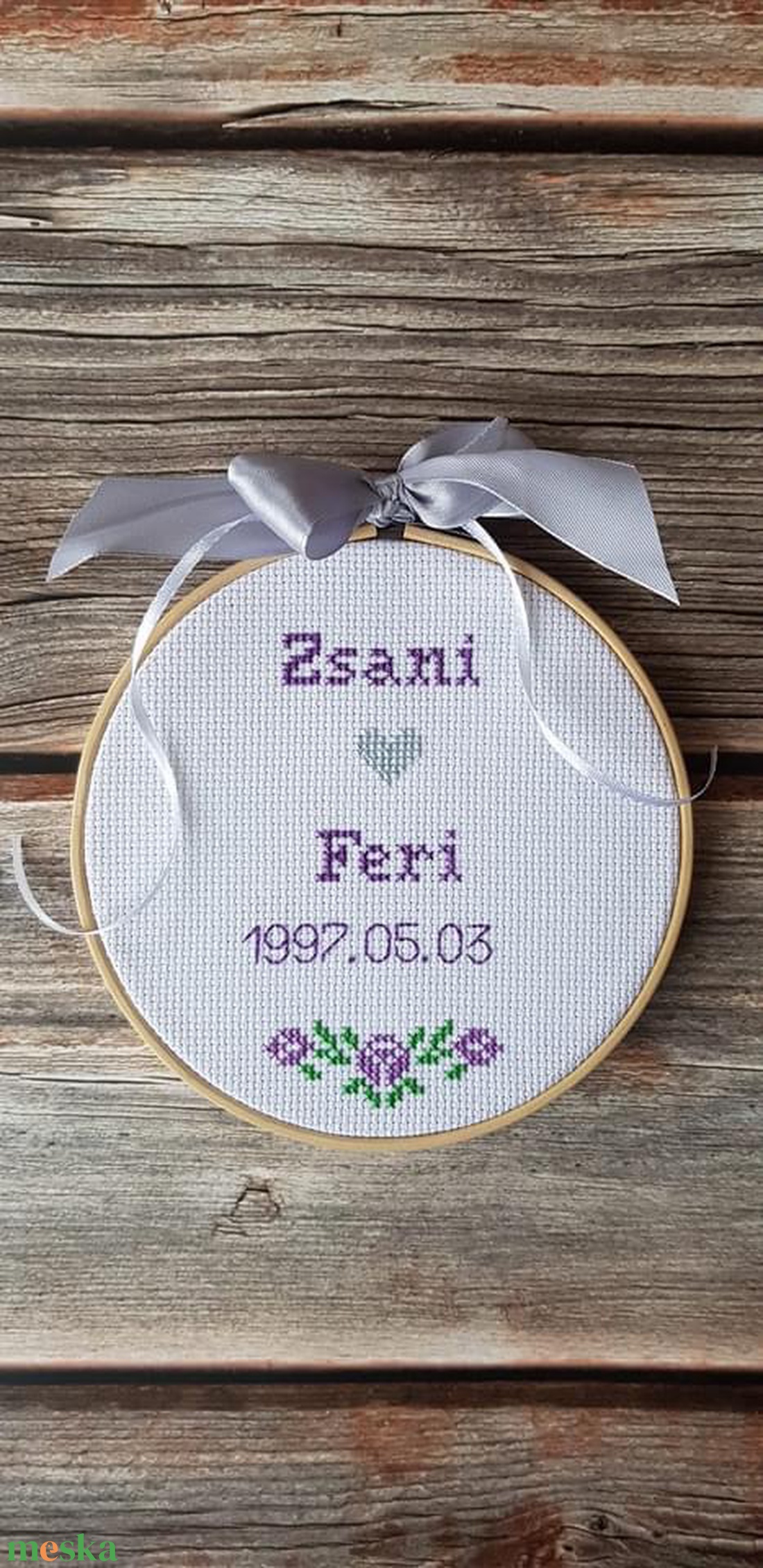Hímzett örök emlék kép - esküvő - emlék & ajándék - nászajándék - nászajándék gyűjtők - Meska.hu Hímzett örök emlék kép - esküvő - emlék & ajándék - nászajándék - nászajándék gyűjtők - Meska.hu