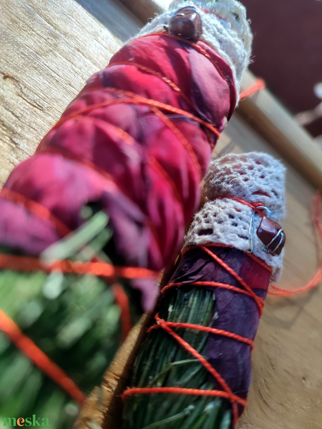 Belső hang - gyógynövény füstölő szett - otthon & életmód - dekoráció - spiritualitás - füstölő és füstölőtartó - Meska.hu