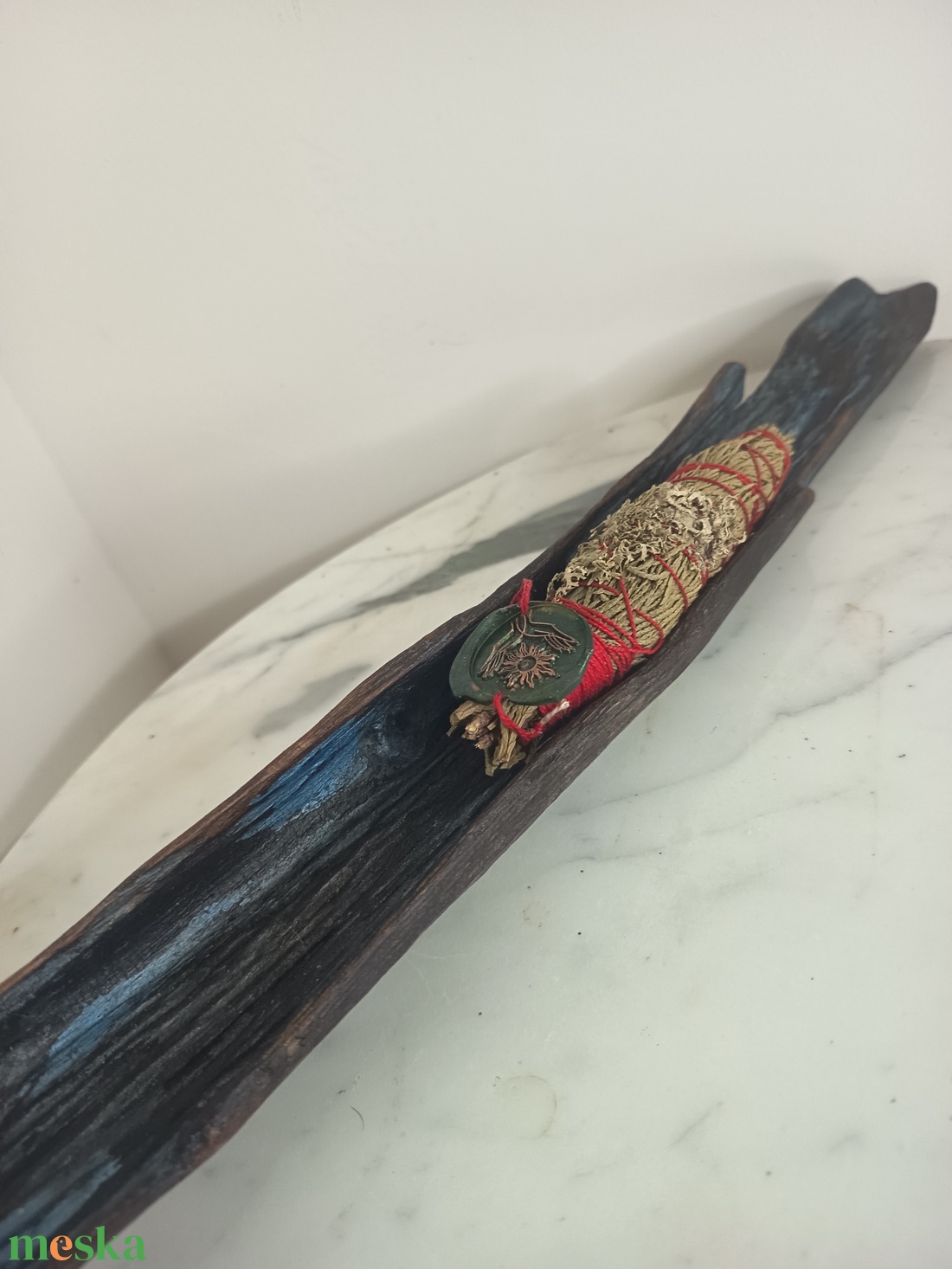 Végtelen kék füstölőtartó - otthon & életmód - dekoráció - spiritualitás - füstölő és füstölőtartó - Meska.hu