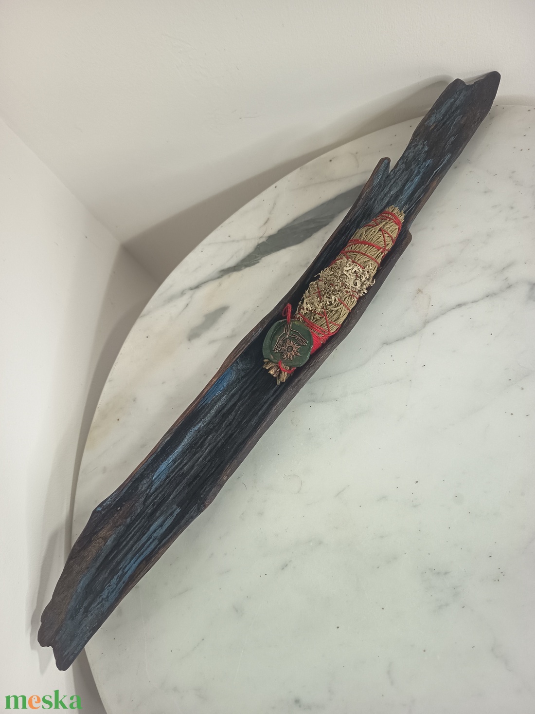 Végtelen kék füstölőtartó - otthon & életmód - dekoráció - spiritualitás - füstölő és füstölőtartó - Meska.hu