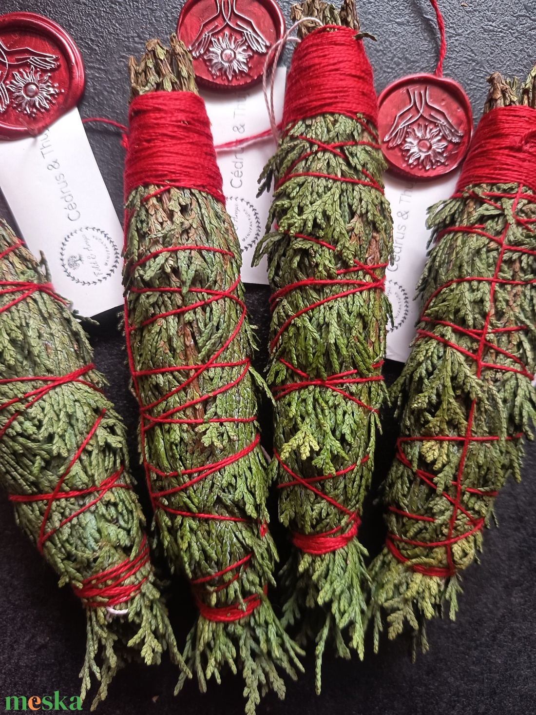 Cédrus - Thuja füstölő  - élelmiszer - fűszer - Meska.hu